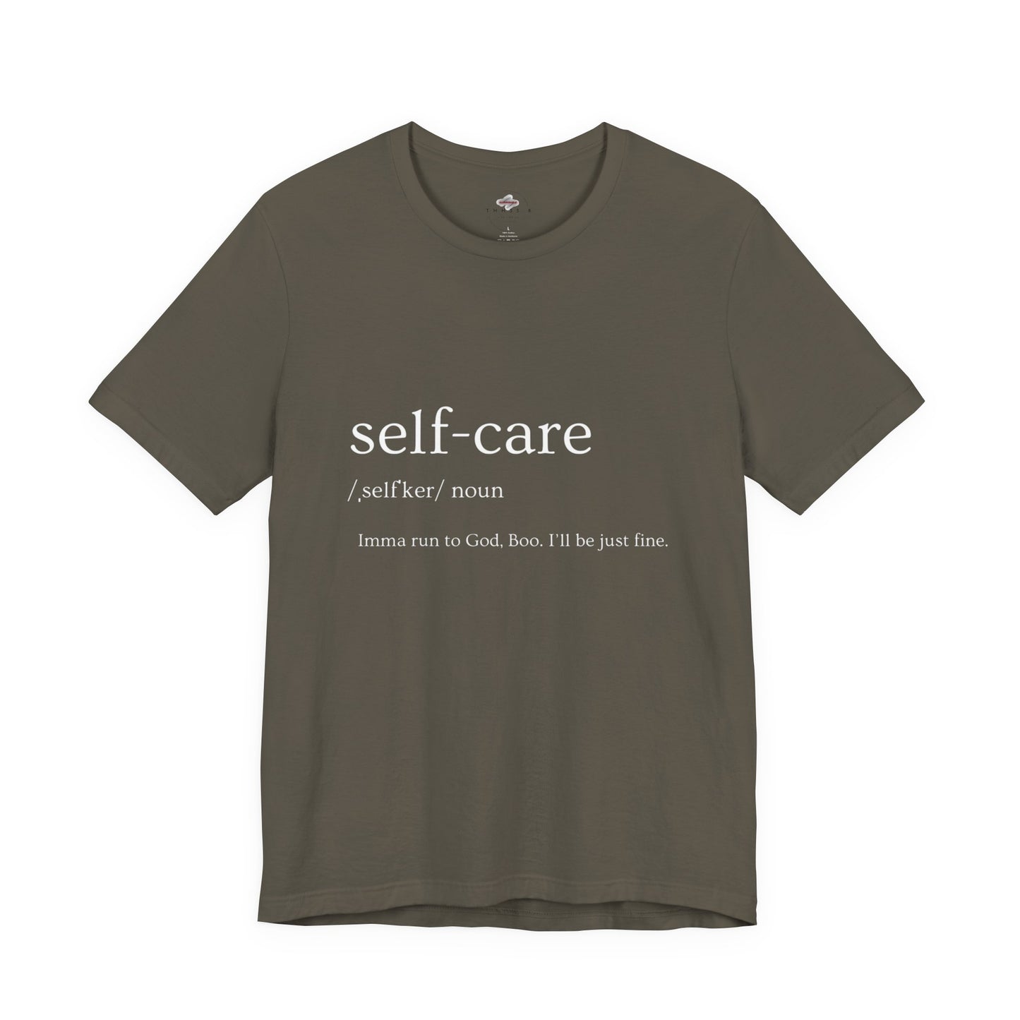 Self-Care Unisex Tee, Inspirational Shirt, Self-Love Gift, Motivational T-Shirt, Relaxation Wear, Wellness Apparel
