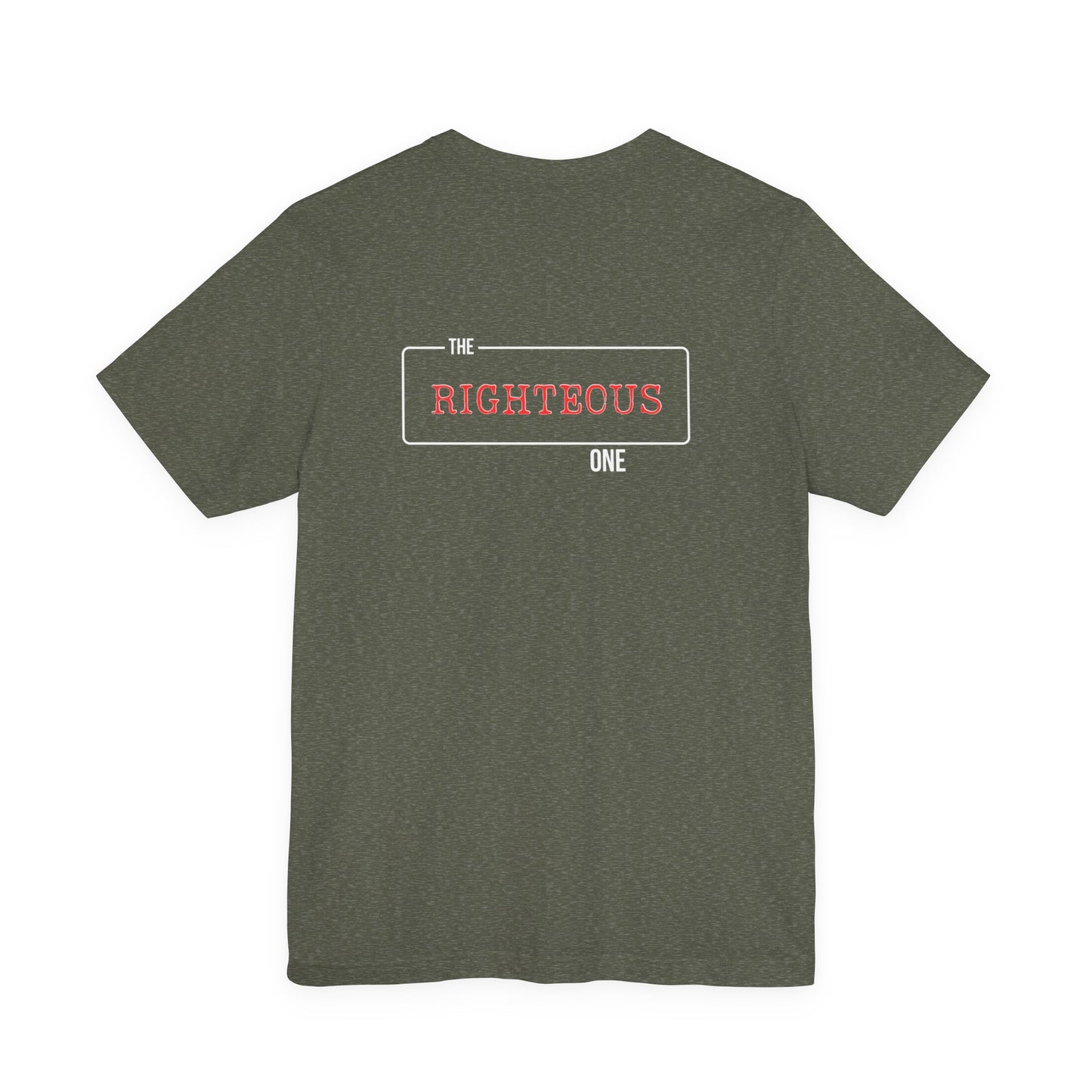 Faith-Inspired Unisex T-Shirt - The Righteous One Tee, Religious Apparel, Casual Wear, Christian Gift, Daily Motivation