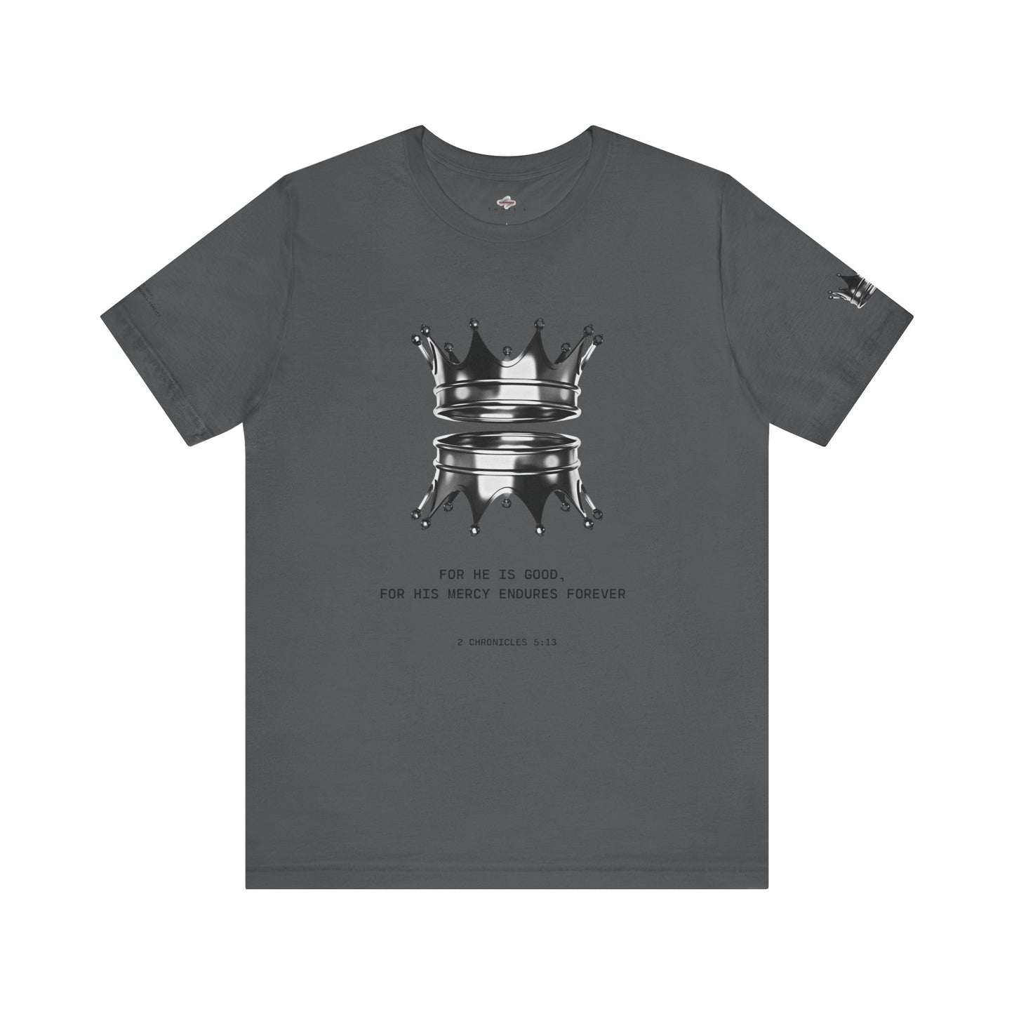 Crown Design Tee - Faith Inspired Shirt, Unisex T-Shirt, Casual Wear, Gift for Him/Her, Church Event Apparel