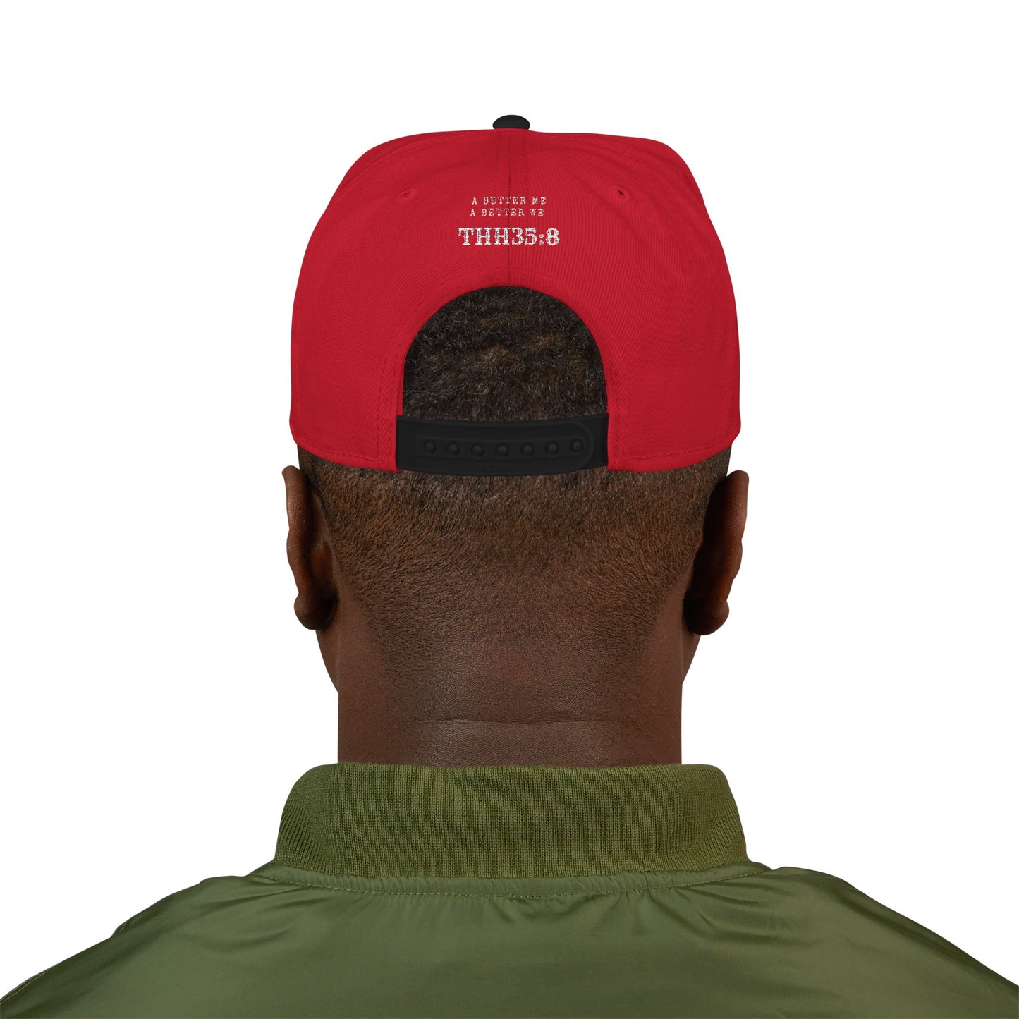Stylish Embroidered Snapback Hat, Streetwear Cap, Gift for Him, Casual Fashion Accessory, Unisex Headwear