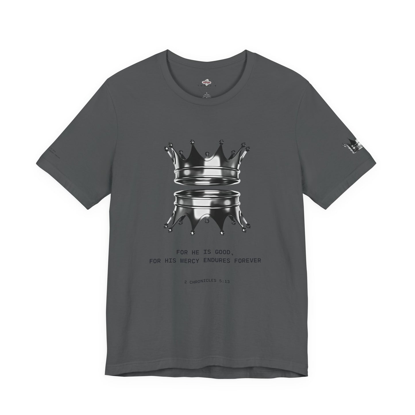 Crown Design Tee - Faith Inspired Shirt, Unisex T-Shirt, Casual Wear, Gift for Him/Her, Church Event Apparel