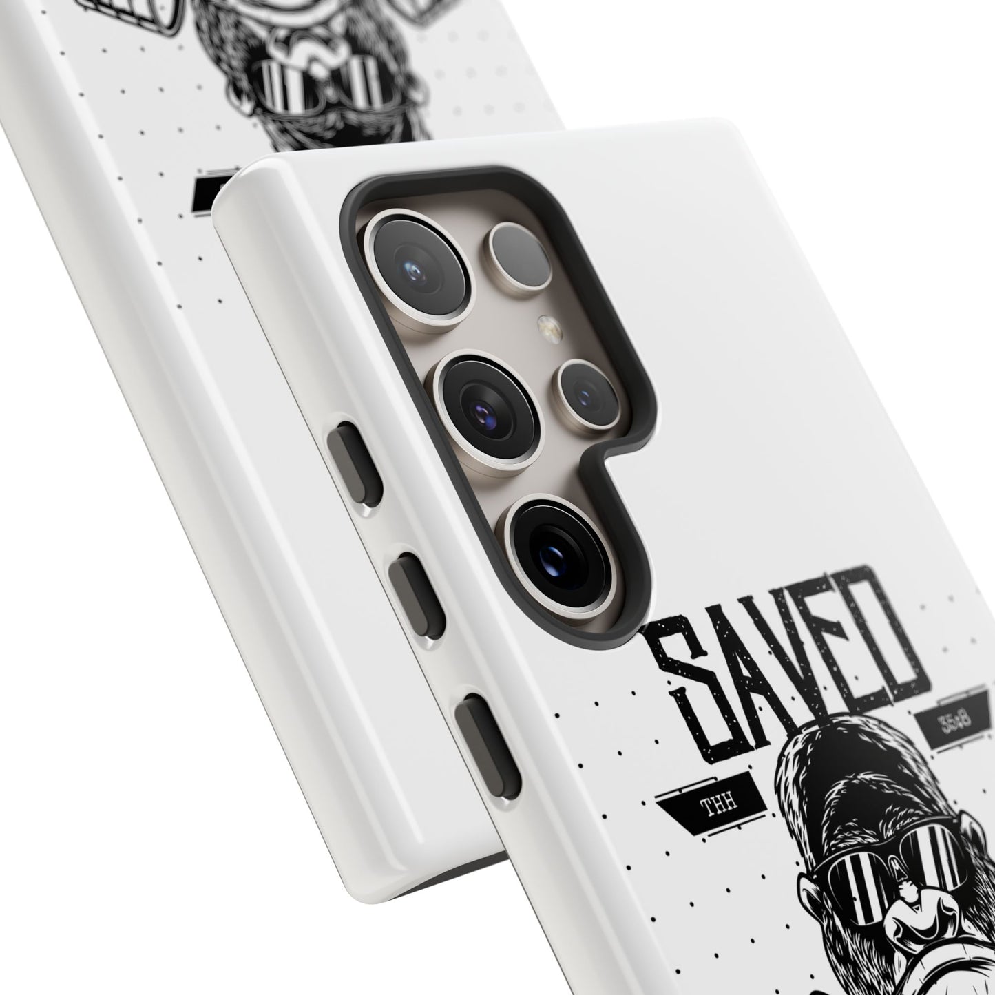 Tough Cases - Heavy Duty Phone Case for Fitness Lovers, Gym Accessories, Workout Gifts, Saved by Lift Design, Tough Armor