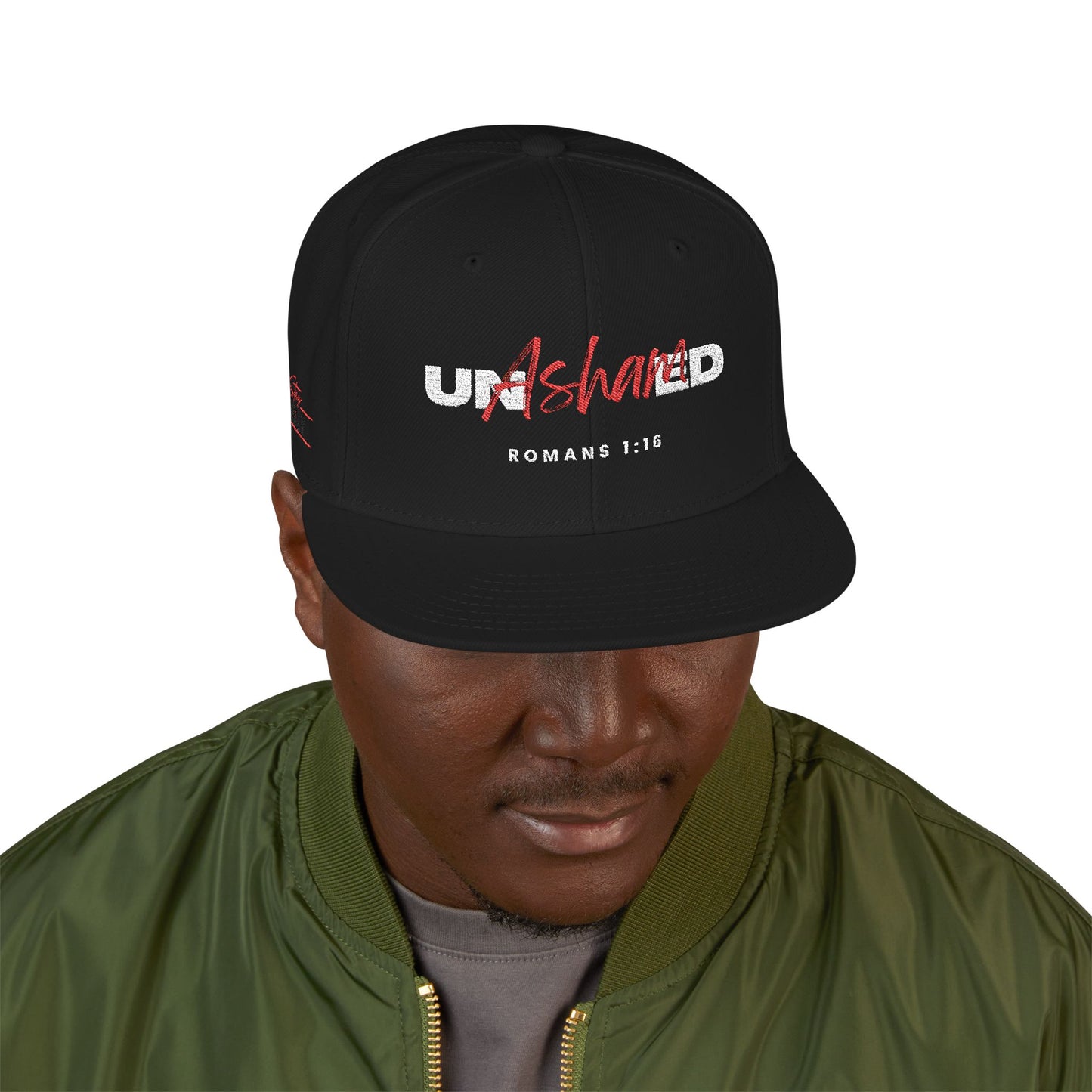 Stylish Embroidered Snapback Hat, Streetwear Cap, Gift for Him, Casual Fashion Accessory, Unisex Headwear