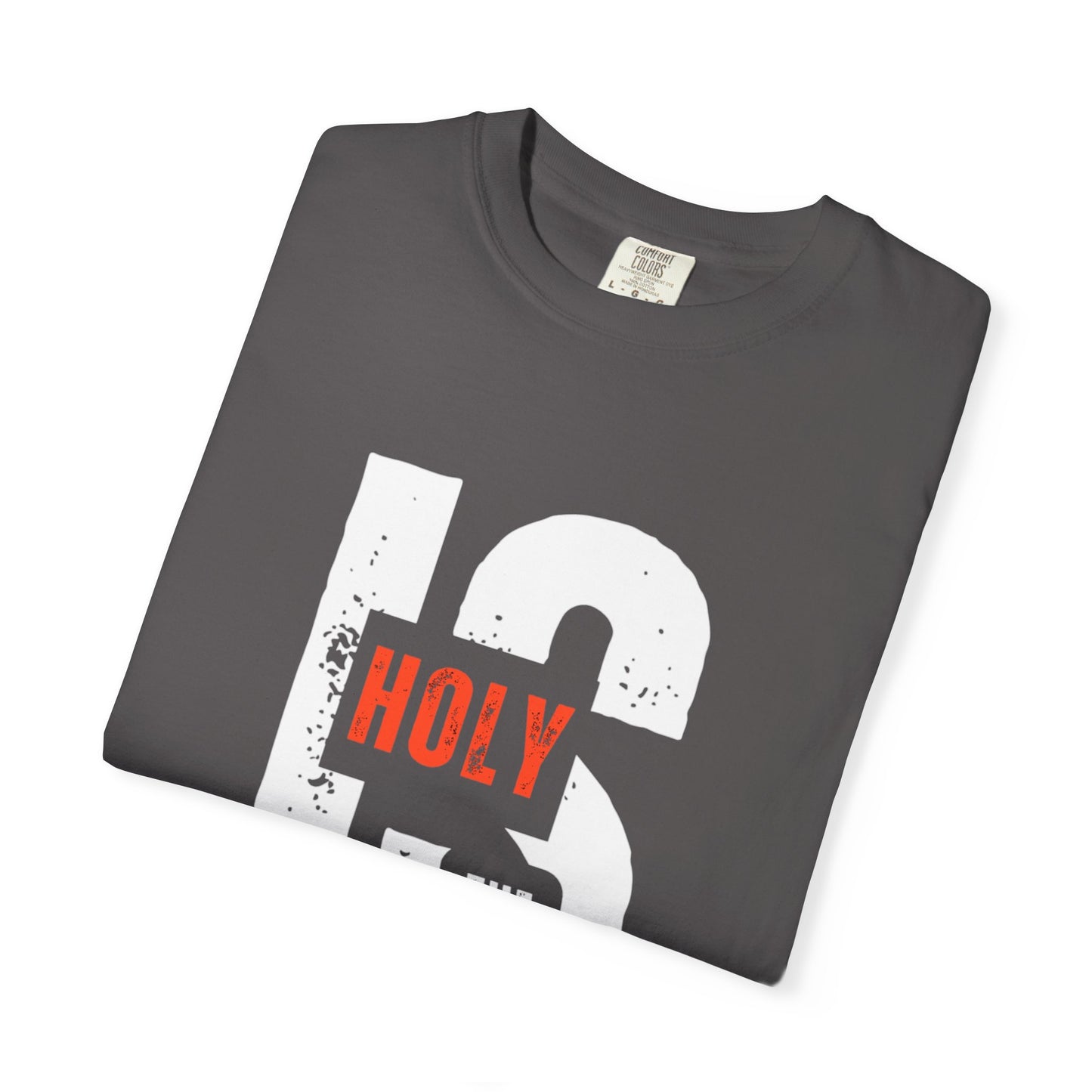 Christian Inspirational T-Shirt - Holy is the Lord, Faith Apparel, Unisex Gift for Believers, Sunday Service Wear, Casual Christian Outfit