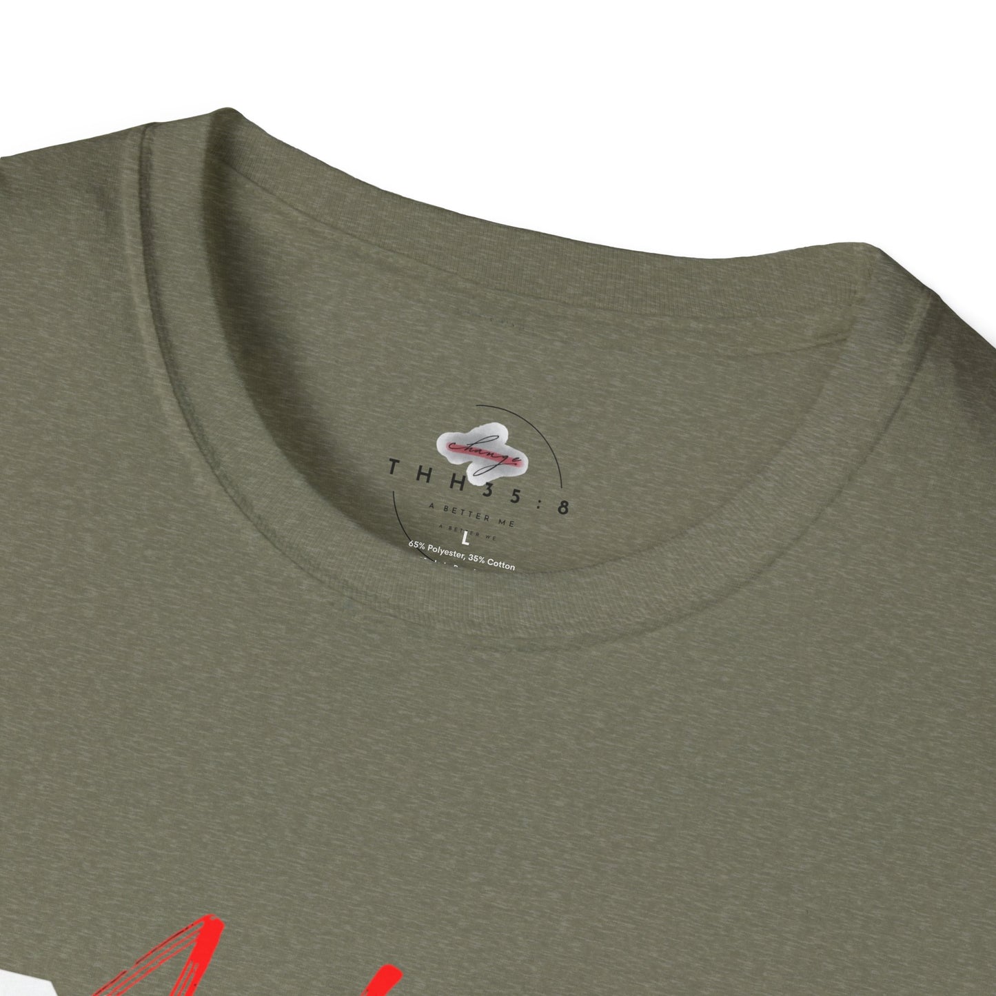 Unisex Softstyle T-Shirt with 'UNSHARED' Design, Inspirational Apparel, Christian Gift, Casual Wear, Faith-Based Fashion.