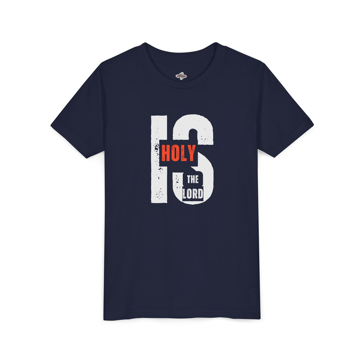 Holy is the Lord Youth Short Sleeve Tee - Faith-Based Shirt, Inspirational Gift, Christian Apparel, Youth T-Shirt, Church Outfit
