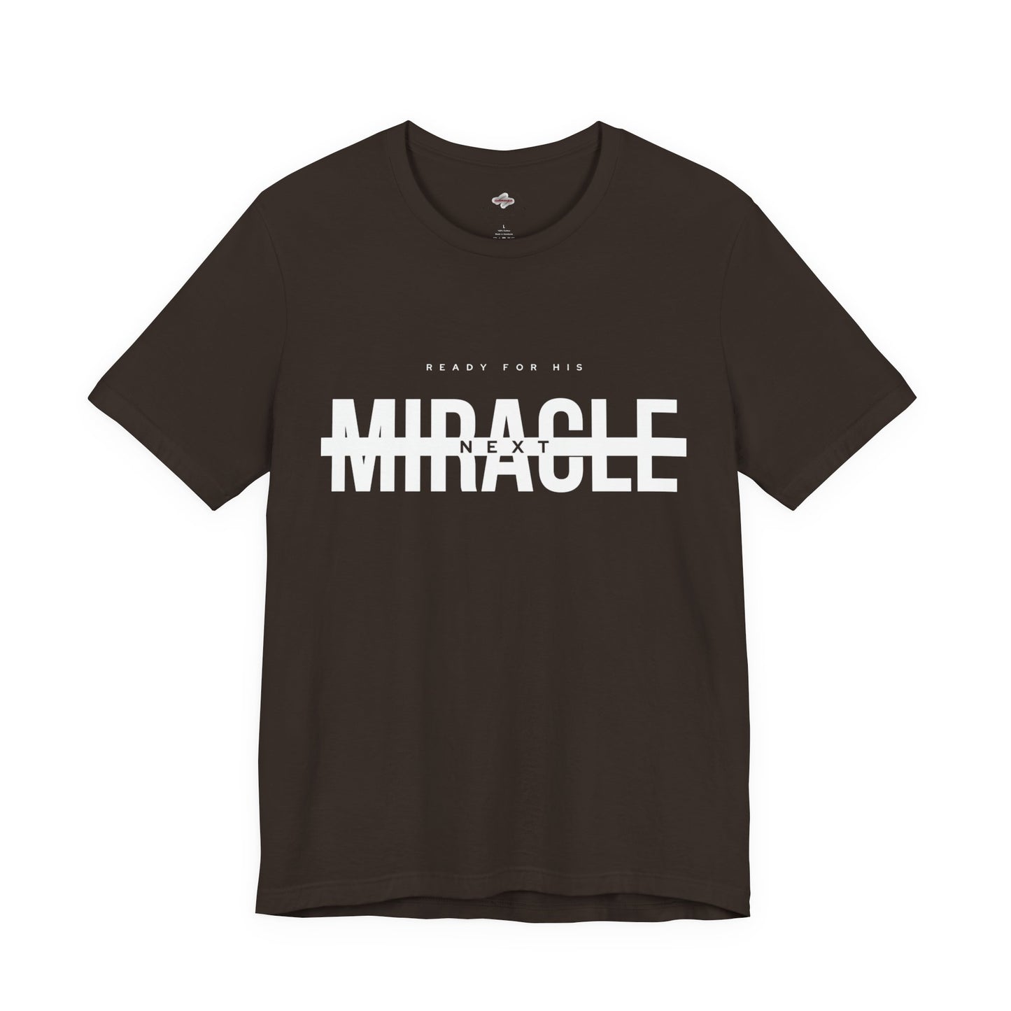 Miracle Unisex Jersey Tee, casual wear, gift for new parents, motivational shirt, soft fabric, everyday comfort