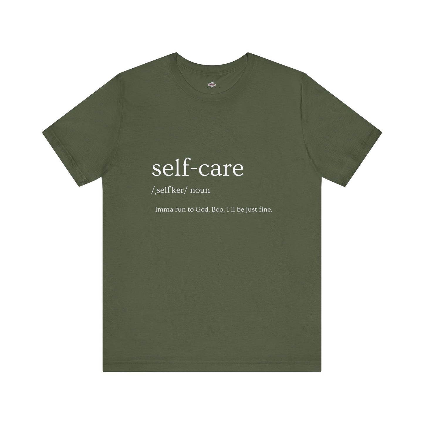 Self-Care Unisex Tee, Inspirational Shirt, Self-Love Gift, Motivational T-Shirt, Relaxation Wear, Wellness Apparel