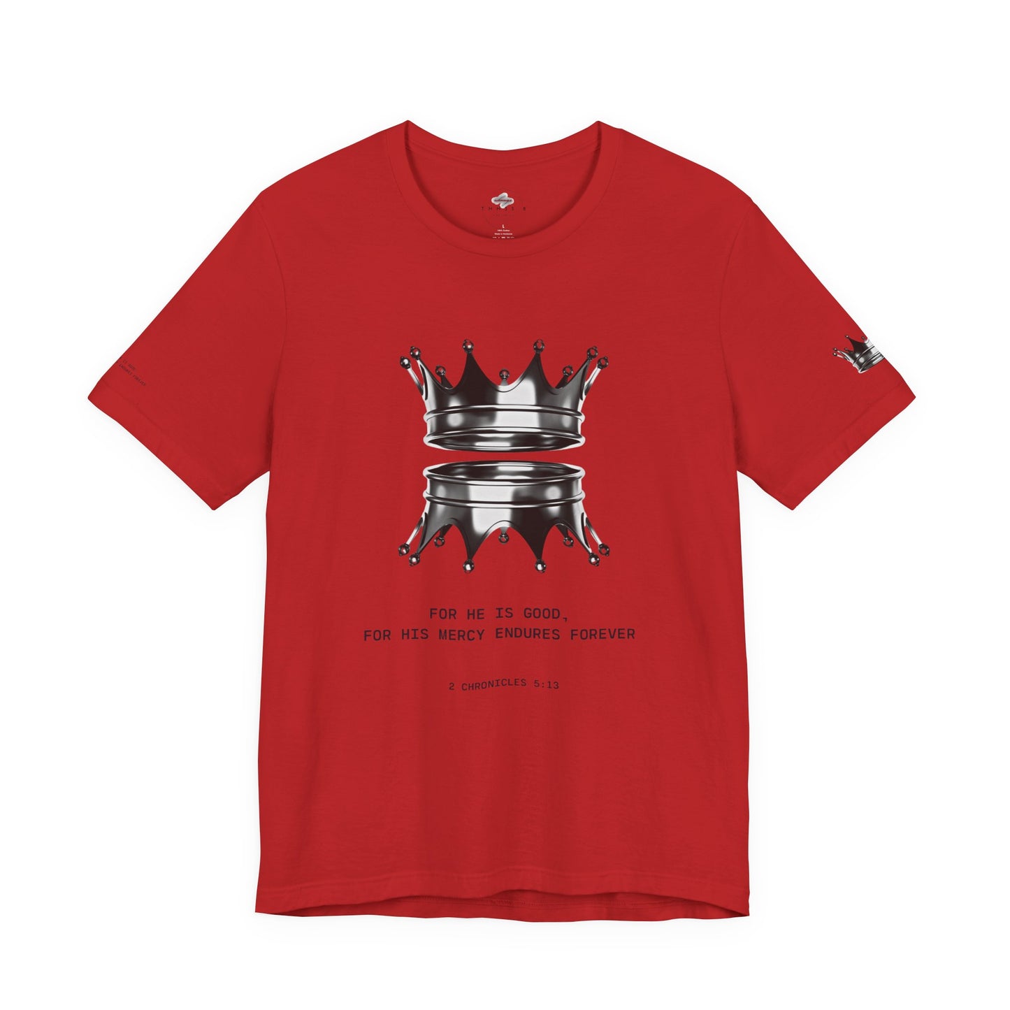 Crown Design Tee - Faith Inspired Shirt, Unisex T-Shirt, Casual Wear, Gift for Him/Her, Church Event Apparel