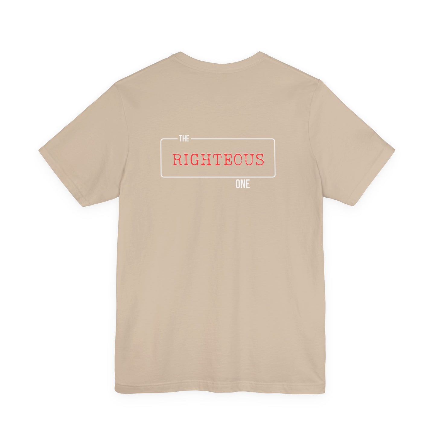 Faith-Inspired Unisex T-Shirt - The Righteous One Tee, Religious Apparel, Casual Wear, Christian Gift, Daily Motivation