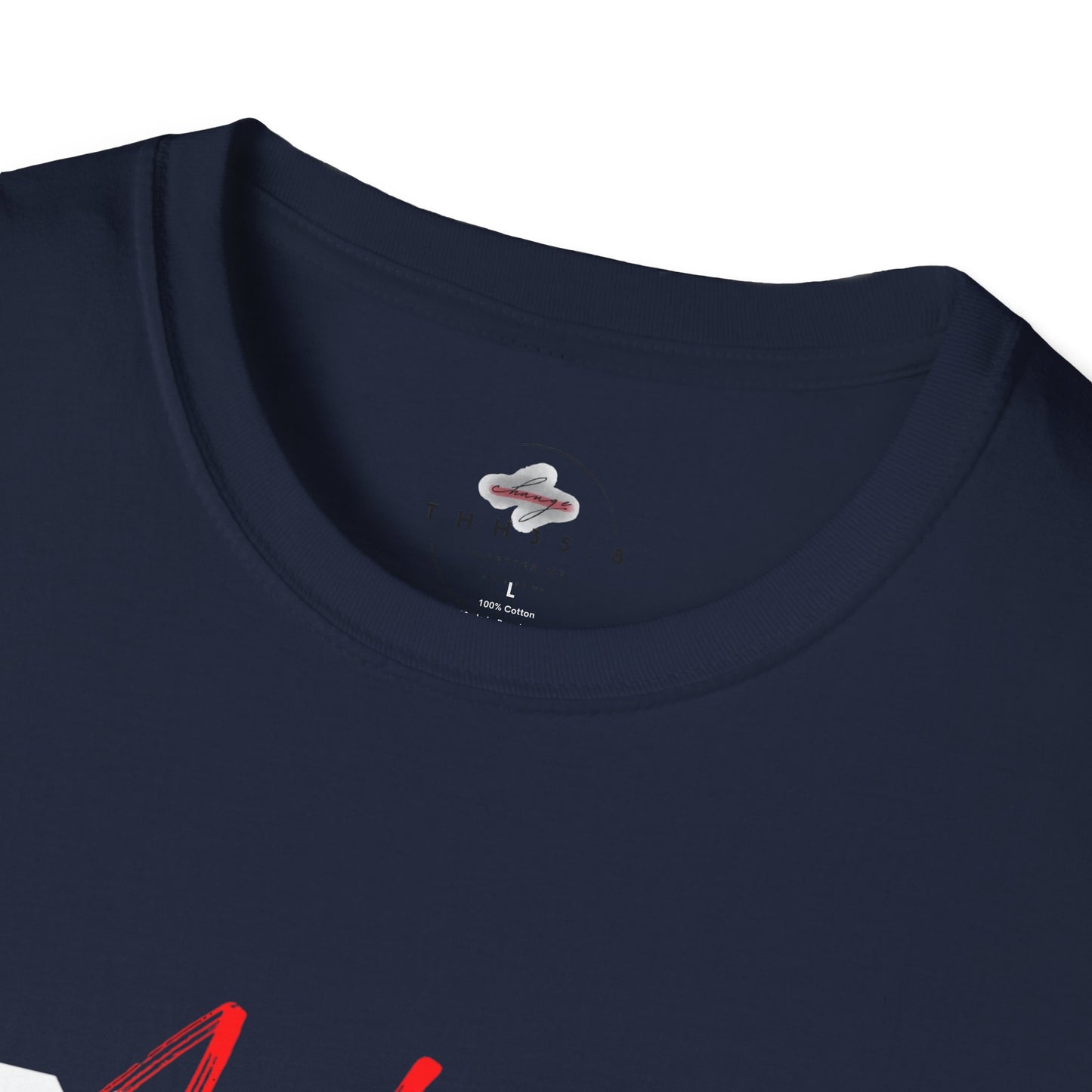 Unisex Softstyle T-Shirt with 'UNSHARED' Design, Inspirational Apparel, Christian Gift, Casual Wear, Faith-Based Fashion.