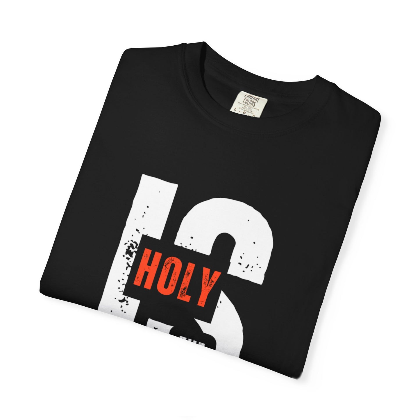 Christian Inspirational T-Shirt - Holy is the Lord, Faith Apparel, Unisex Gift for Believers, Sunday Service Wear, Casual Christian Outfit