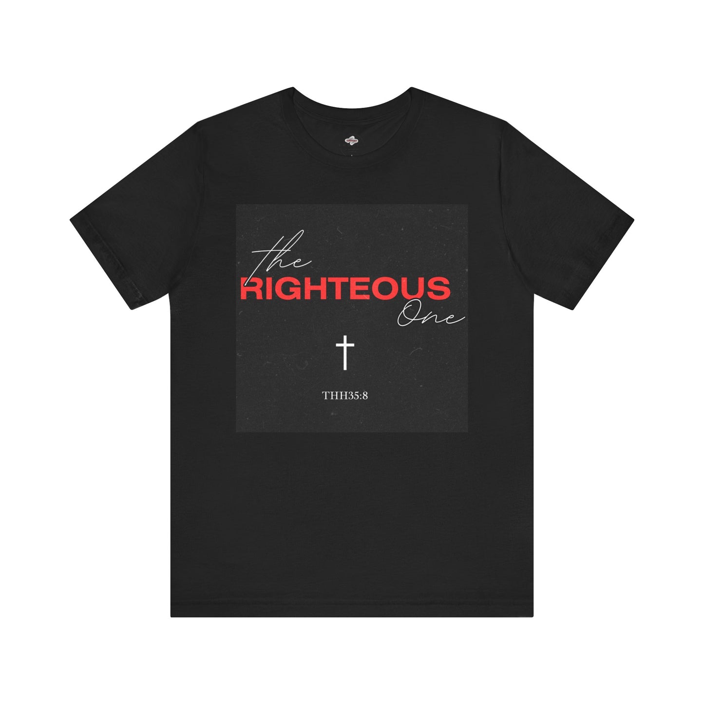 Faith-Inspired Unisex T-Shirt - The Righteous One Tee, Religious Apparel, Casual Wear, Christian Gift, Daily Motivation
