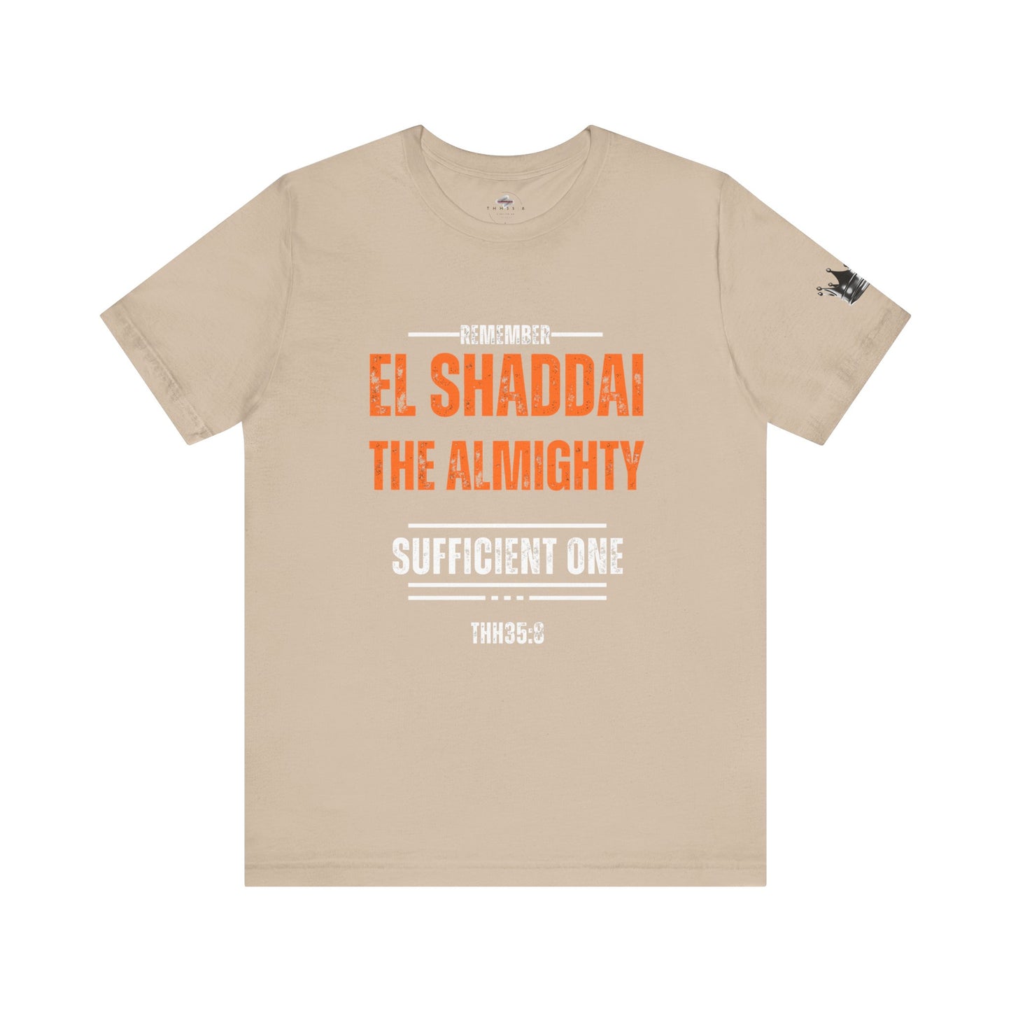 Faith-Inspired Graphic Tee - Remember El Shaddai, Christian Apparel, Inspirational T-Shirt, Spiritual Gift, Unisex Casual Wear