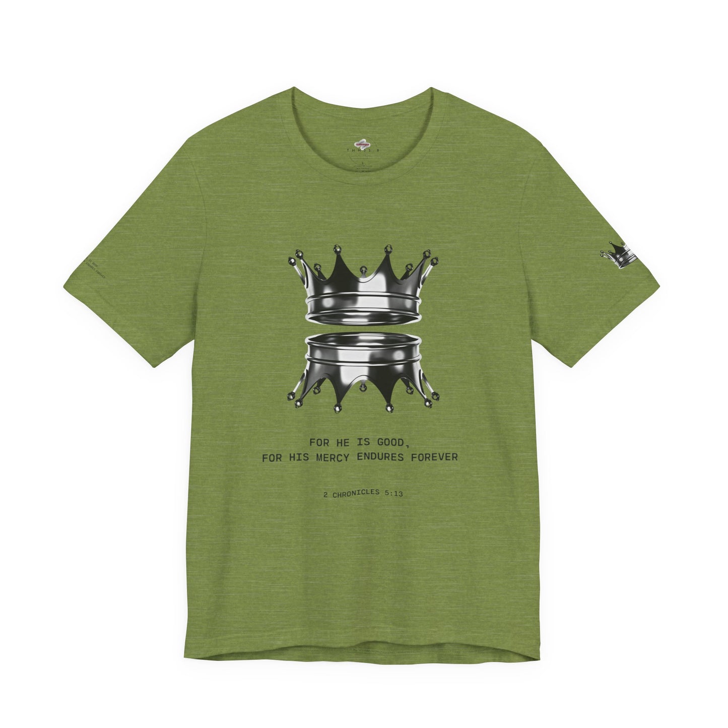 Crown Design Tee - Faith Inspired Shirt, Unisex T-Shirt, Casual Wear, Gift for Him/Her, Church Event Apparel