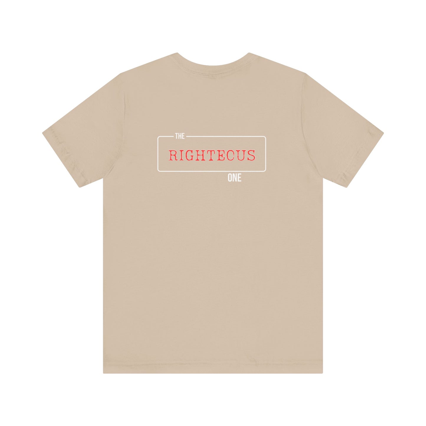 Faith-Inspired Unisex T-Shirt - The Righteous One Tee, Religious Apparel, Casual Wear, Christian Gift, Daily Motivation