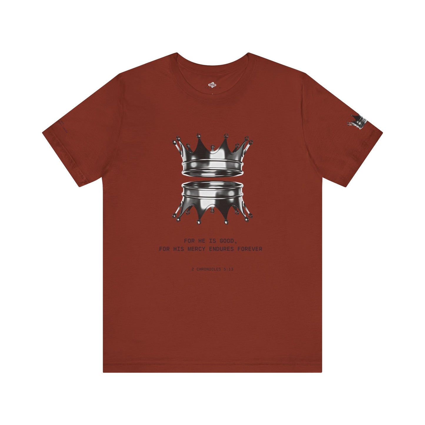 Crown Design Tee - Faith Inspired Shirt, Unisex T-Shirt, Casual Wear, Gift for Him/Her, Church Event Apparel