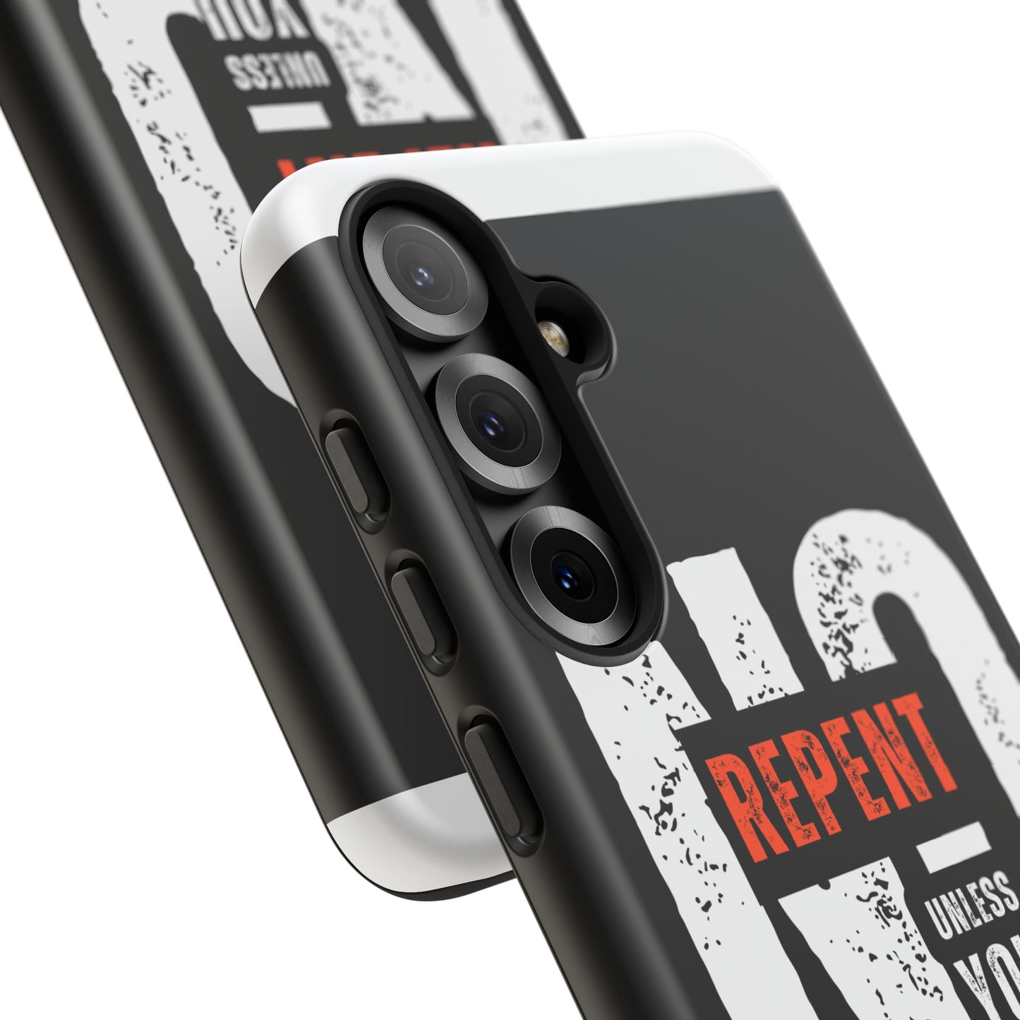 Repent Phone Case, Tough Phone Cover, Christian Gift, Scripture Phone Protector, Faith-Based Tech Accessory