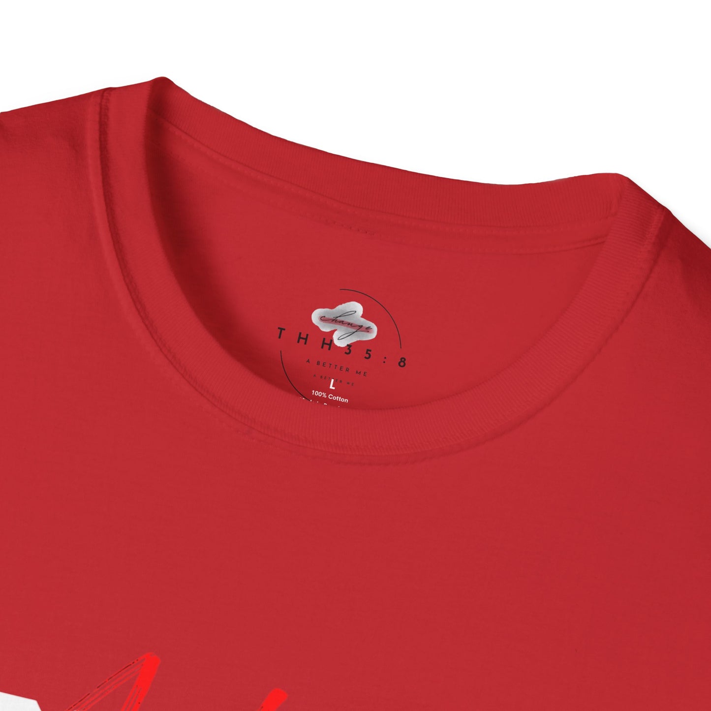 Unisex Softstyle T-Shirt with 'UNSHARED' Design, Inspirational Apparel, Christian Gift, Casual Wear, Faith-Based Fashion.