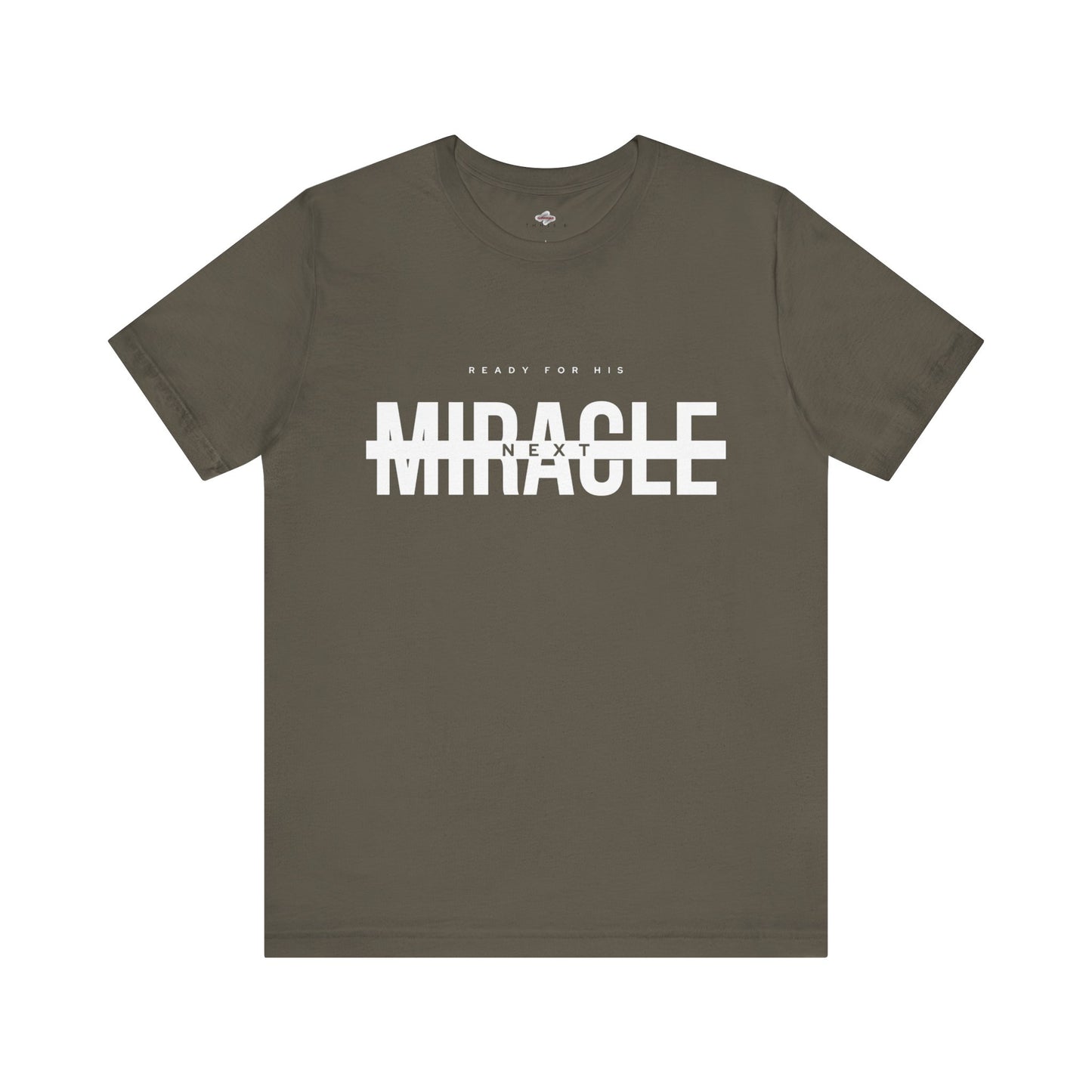 Miracle Unisex Jersey Tee, casual wear, gift for new parents, motivational shirt, soft fabric, everyday comfort