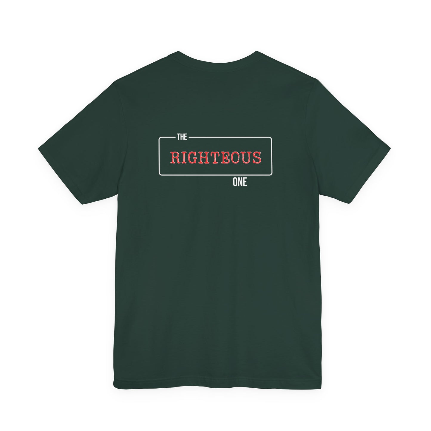 Faith-Inspired Unisex T-Shirt - The Righteous One Tee, Religious Apparel, Casual Wear, Christian Gift, Daily Motivation