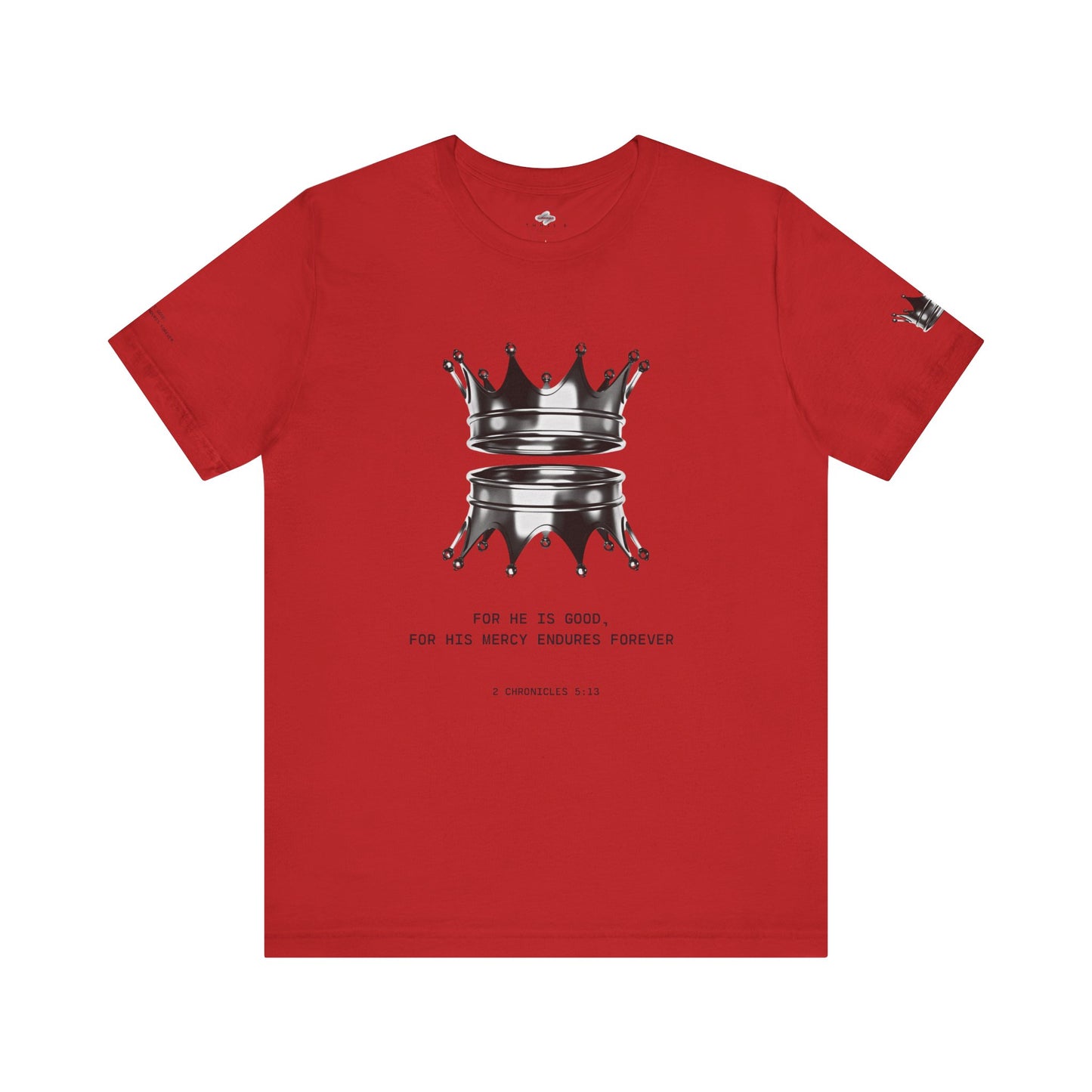 Crown Design Tee - Faith Inspired Shirt, Unisex T-Shirt, Casual Wear, Gift for Him/Her, Church Event Apparel