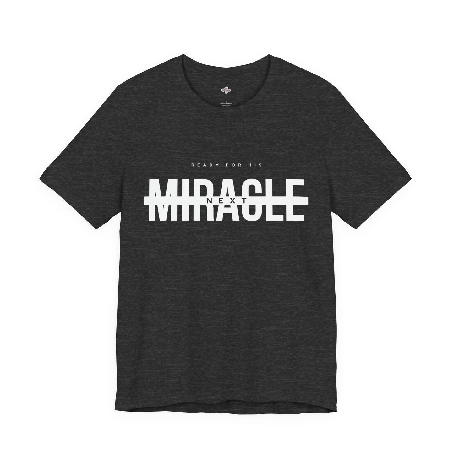Miracle Unisex Jersey Tee, casual wear, gift for new parents, motivational shirt, soft fabric, everyday comfort