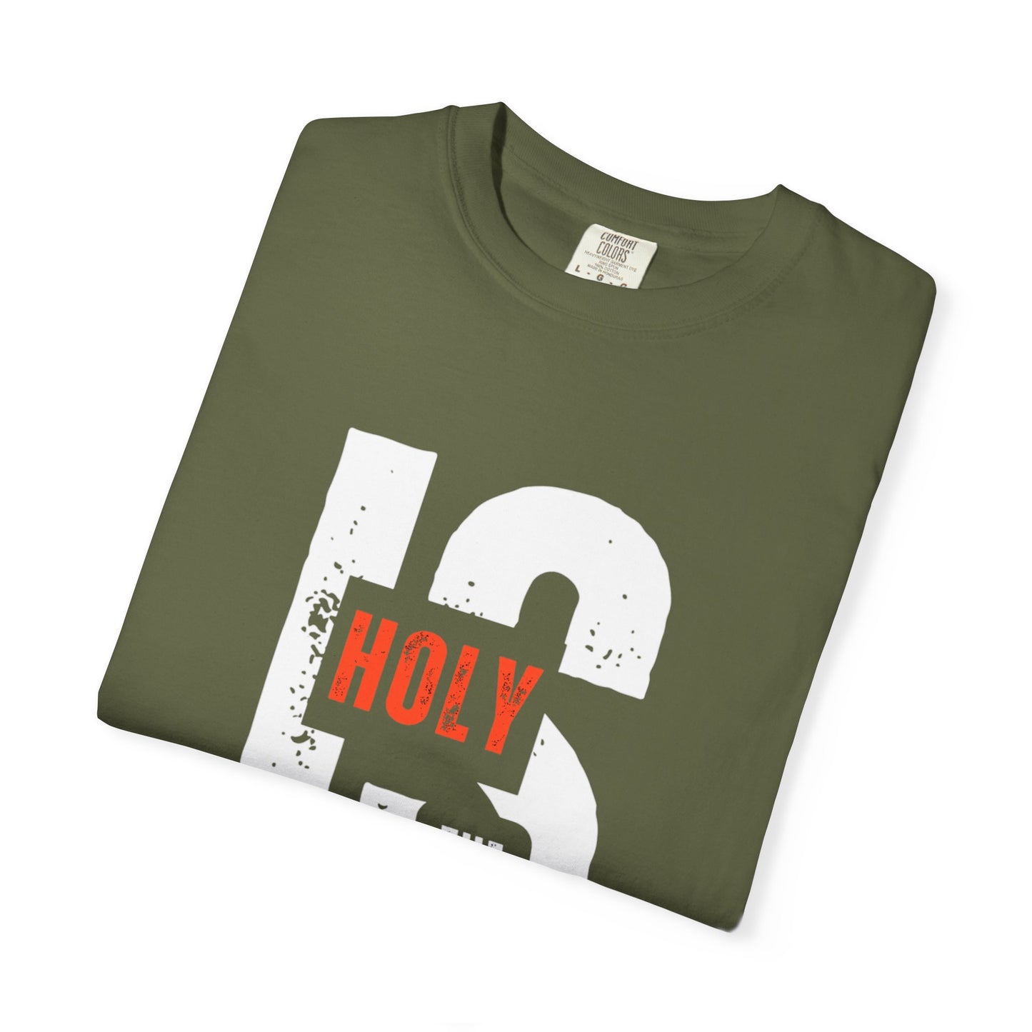 Christian Inspirational T-Shirt - Holy is the Lord, Faith Apparel, Unisex Gift for Believers, Sunday Service Wear, Casual Christian Outfit