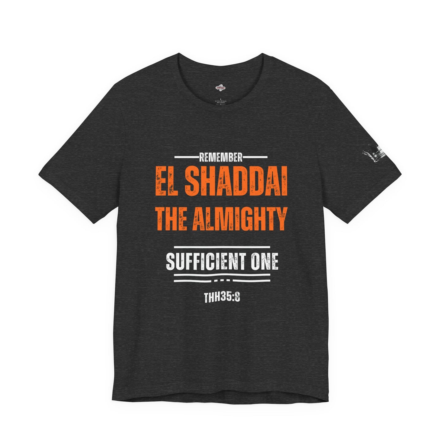 Faith-Inspired Graphic Tee - Remember El Shaddai, Christian Apparel, Inspirational T-Shirt, Spiritual Gift, Unisex Casual Wear