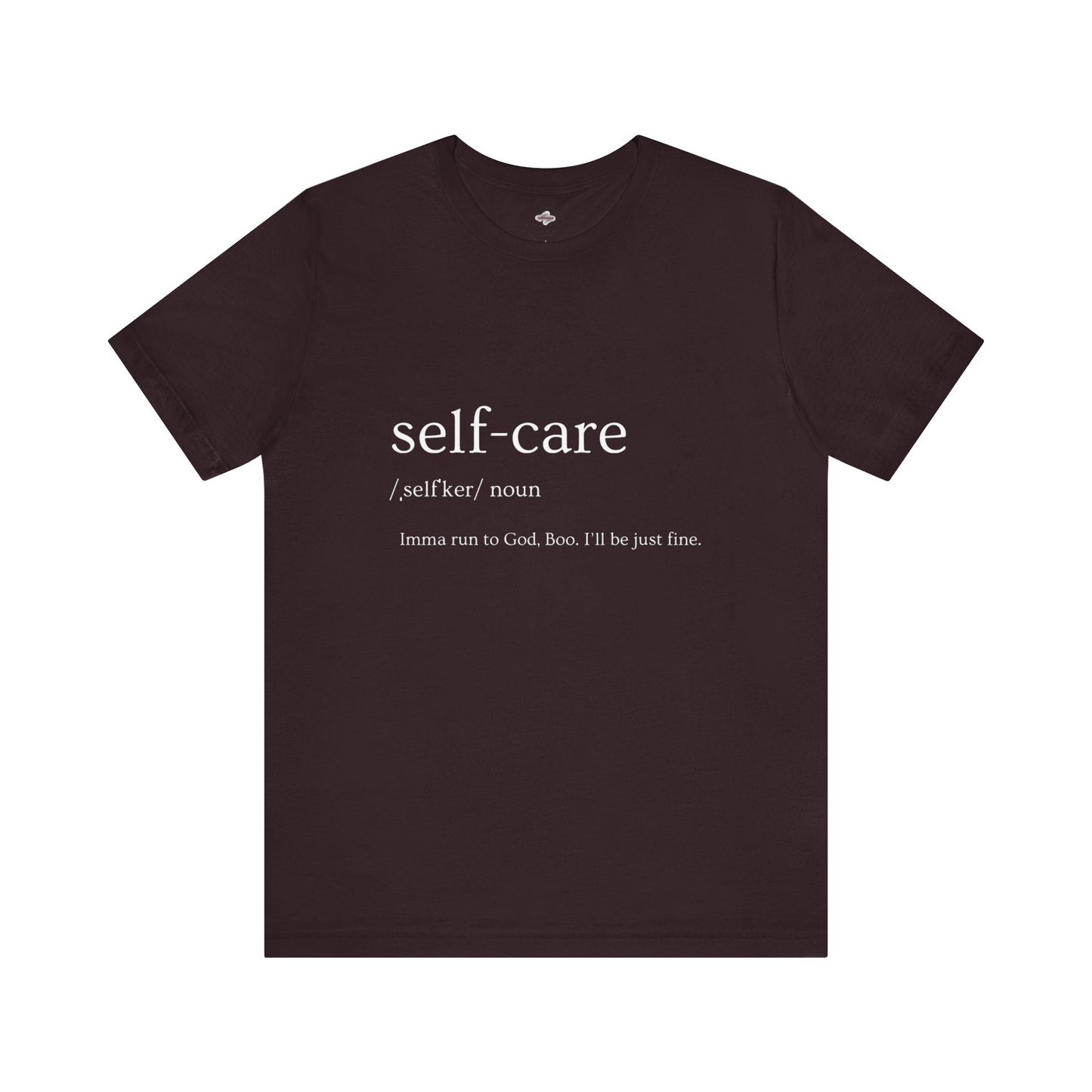 Self-Care Unisex Tee, Inspirational Shirt, Self-Love Gift, Motivational T-Shirt, Relaxation Wear, Wellness Apparel