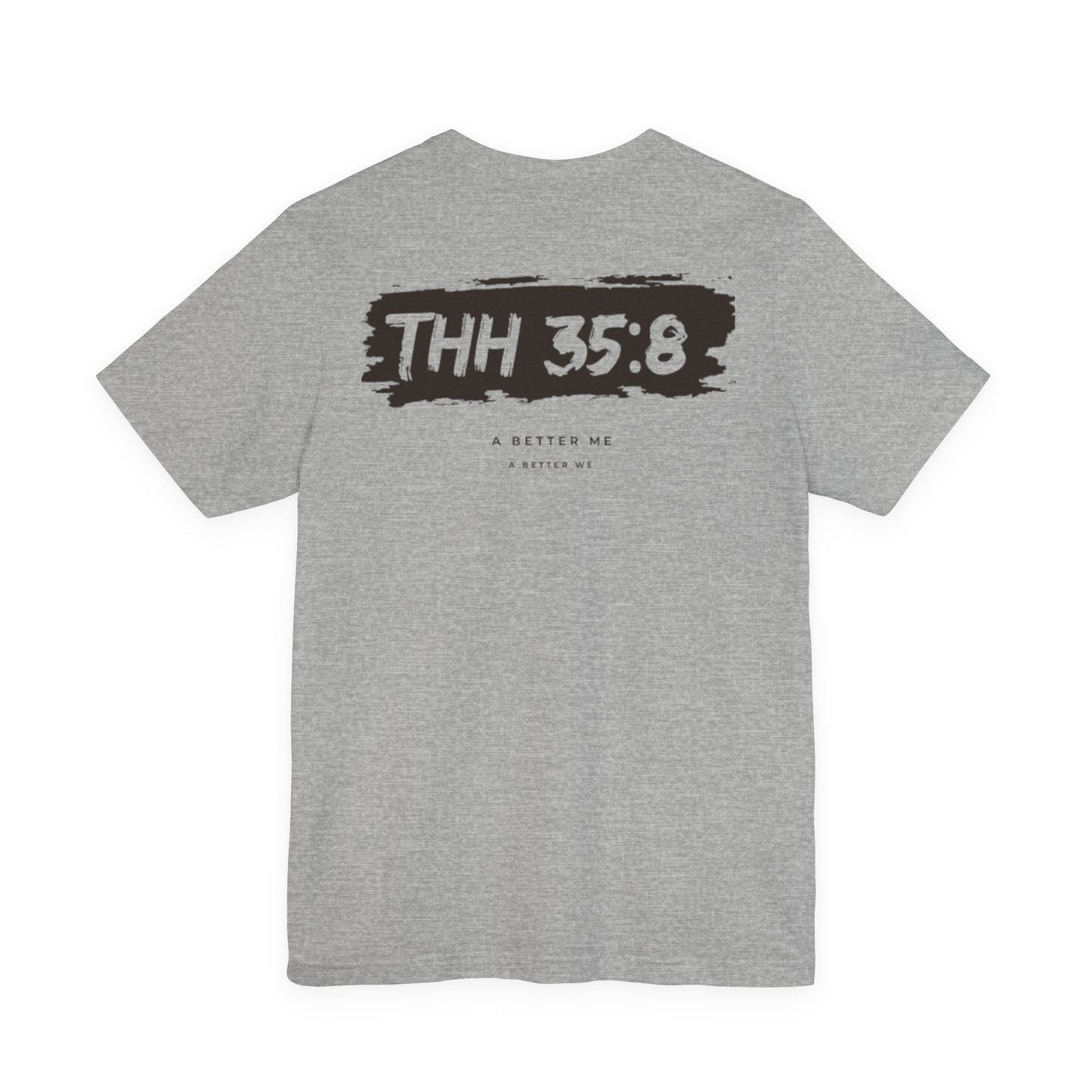 Inspirational Graphic Tee, Motivational T-Shirt, Faith-Based Apparel, Casual Streetwear, Unisex Tight Fit Tee