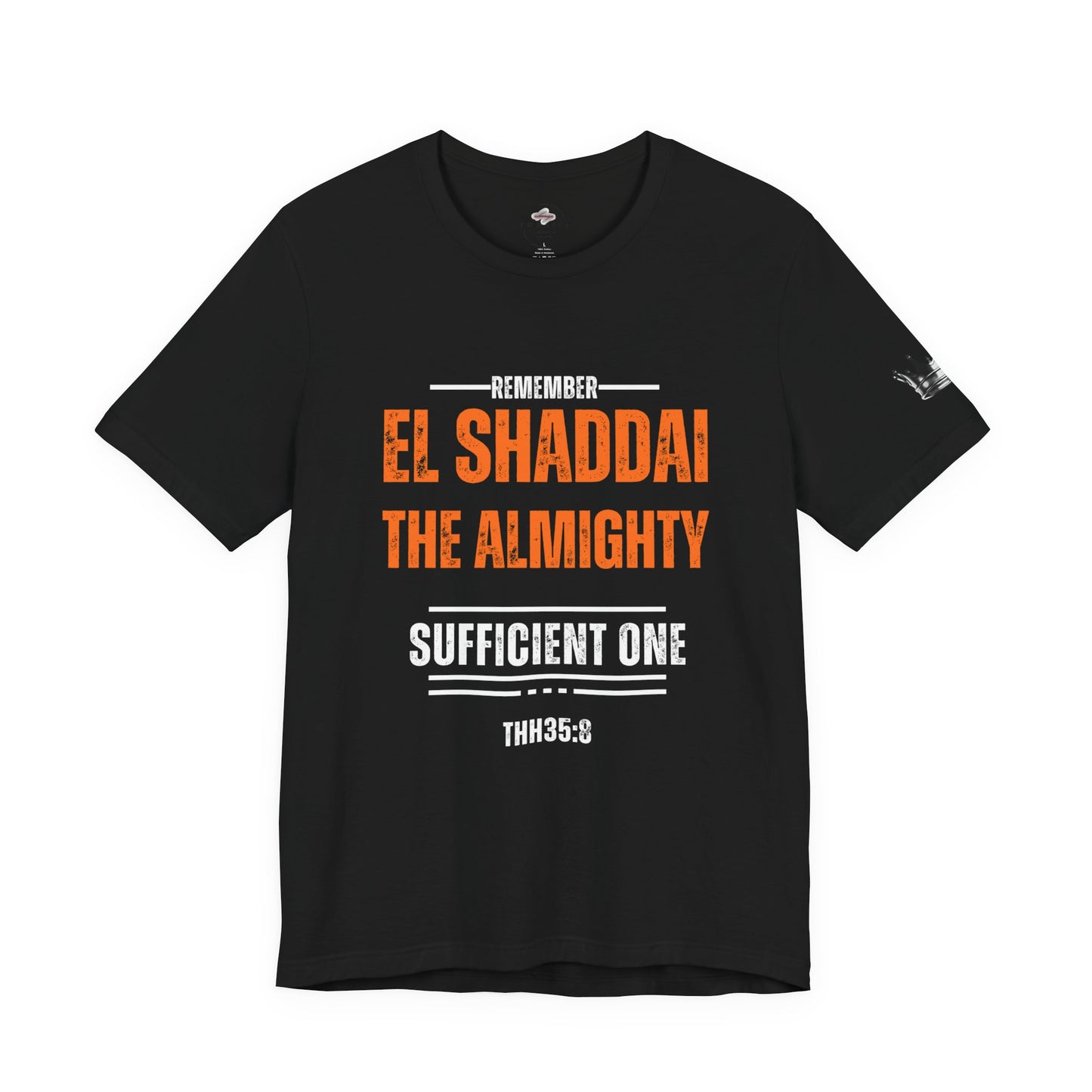 Faith-Inspired Graphic Tee - Remember El Shaddai, Christian Apparel, Inspirational T-Shirt, Spiritual Gift, Unisex Casual Wear