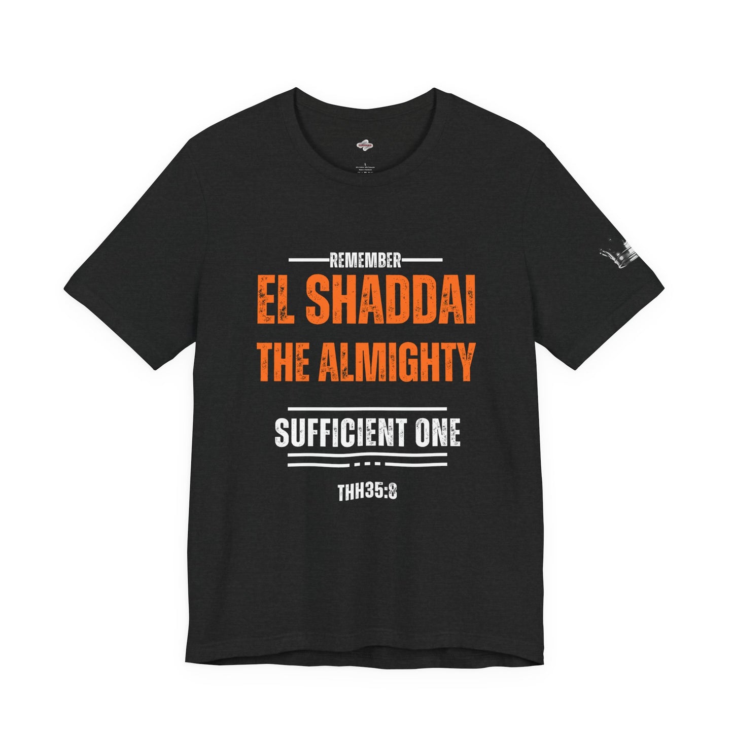 Faith-Inspired Graphic Tee - Remember El Shaddai, Christian Apparel, Inspirational T-Shirt, Spiritual Gift, Unisex Casual Wear