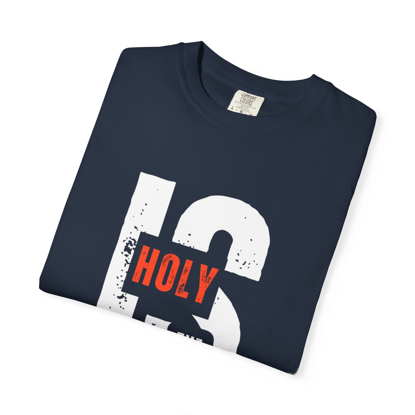 Christian Inspirational T-Shirt - Holy is the Lord, Faith Apparel, Unisex Gift for Believers, Sunday Service Wear, Casual Christian Outfit