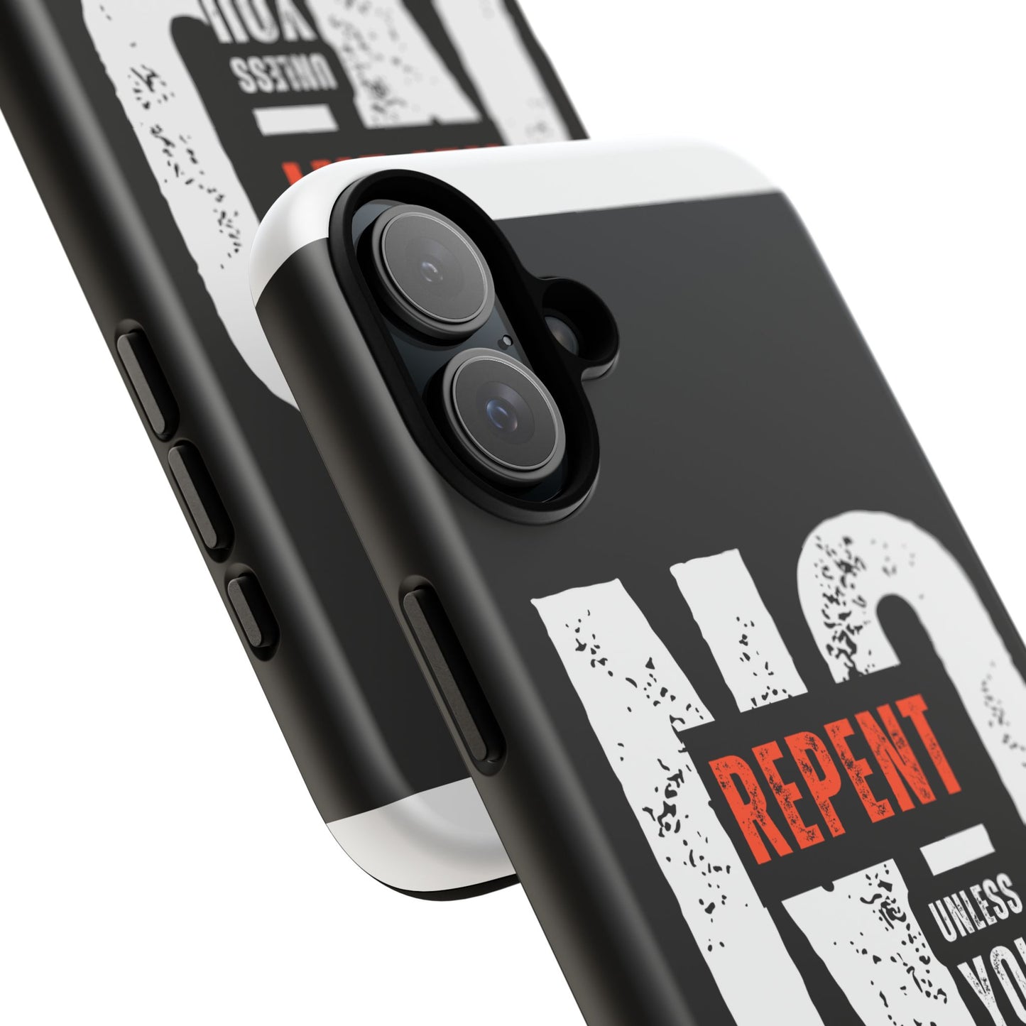 Repent Phone Case, Tough Phone Cover, Christian Gift, Scripture Phone Protector, Faith-Based Tech Accessory