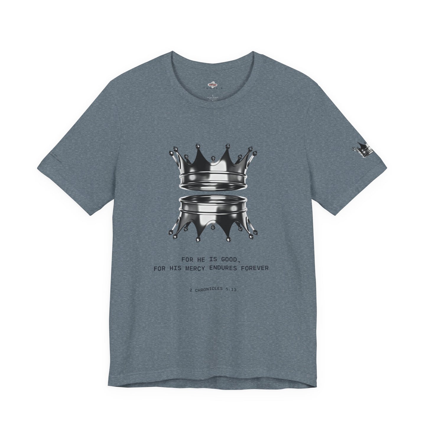 Crown Design Tee - Faith Inspired Shirt, Unisex T-Shirt, Casual Wear, Gift for Him/Her, Church Event Apparel