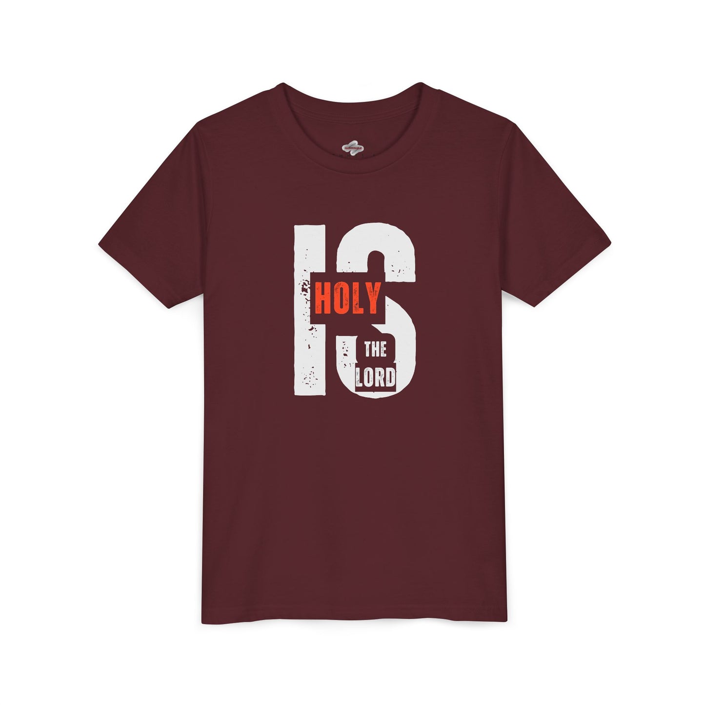 Holy is the Lord Youth Short Sleeve Tee - Faith-Based Shirt, Inspirational Gift, Christian Apparel, Youth T-Shirt, Church Outfit