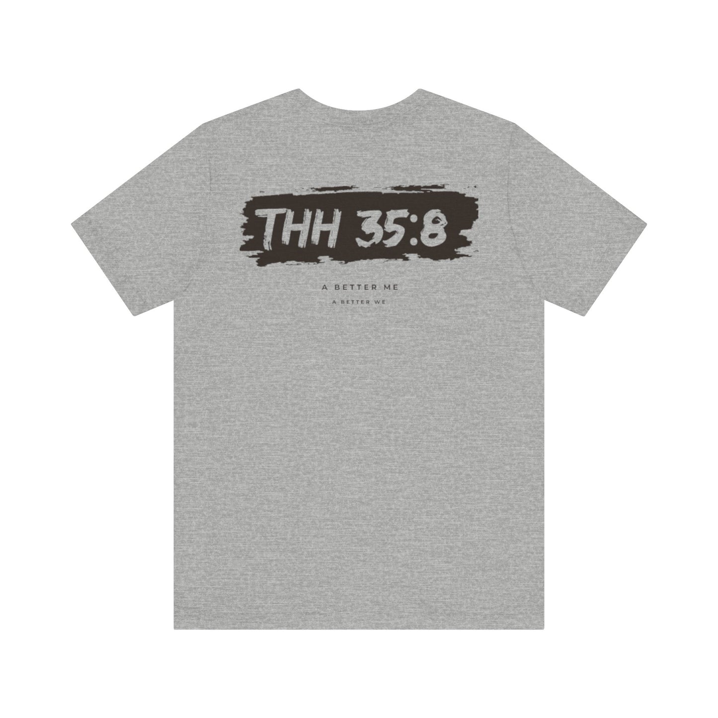 Inspirational Graphic Tee, Motivational T-Shirt, Faith-Based Apparel, Casual Streetwear, Unisex Tight Fit Tee