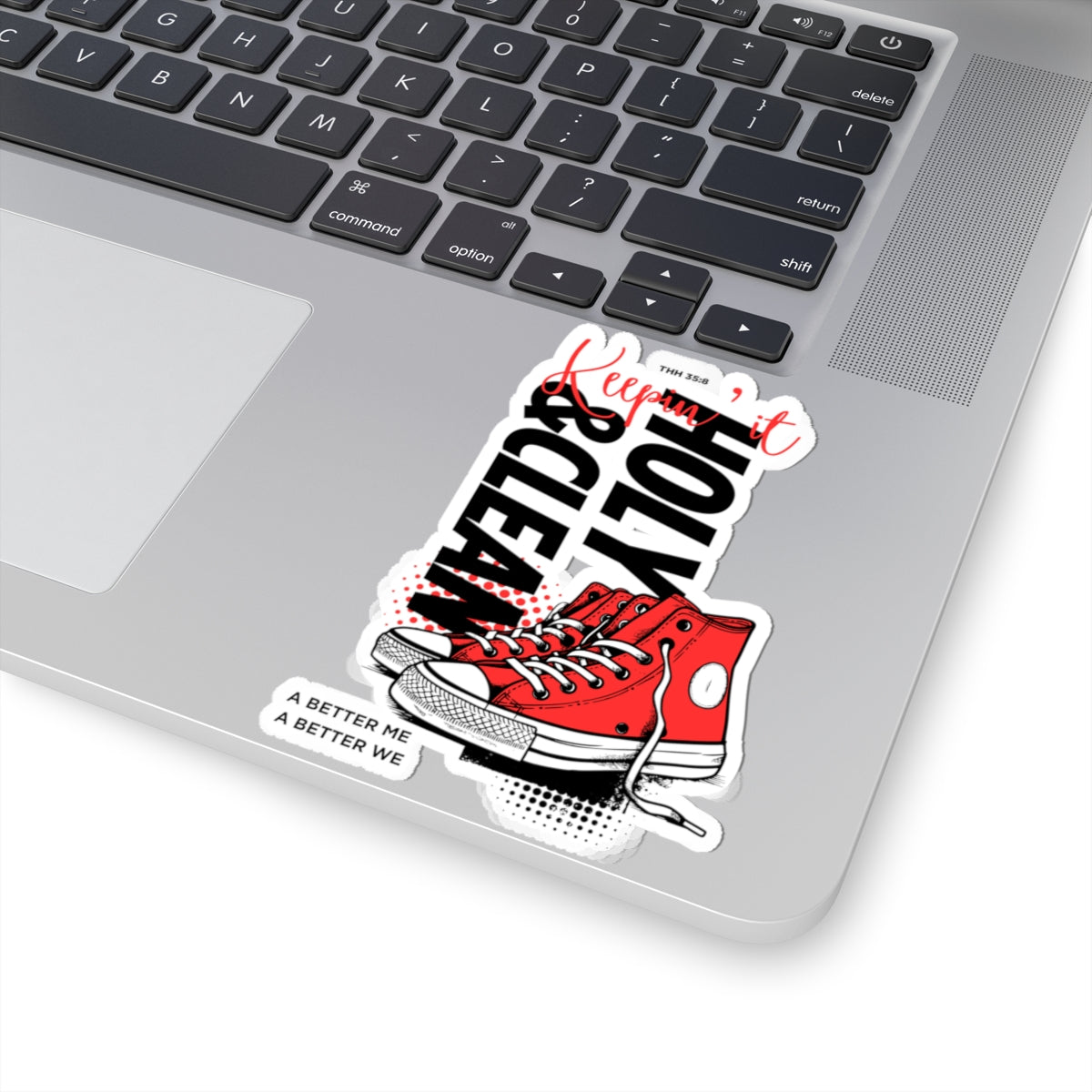 Cool Red Shoe Stickers | Trendy Vinyl Decals for Laptops, Water Bottles, and More | Perfect for Gift Giving, DIY Projects, and Holidays