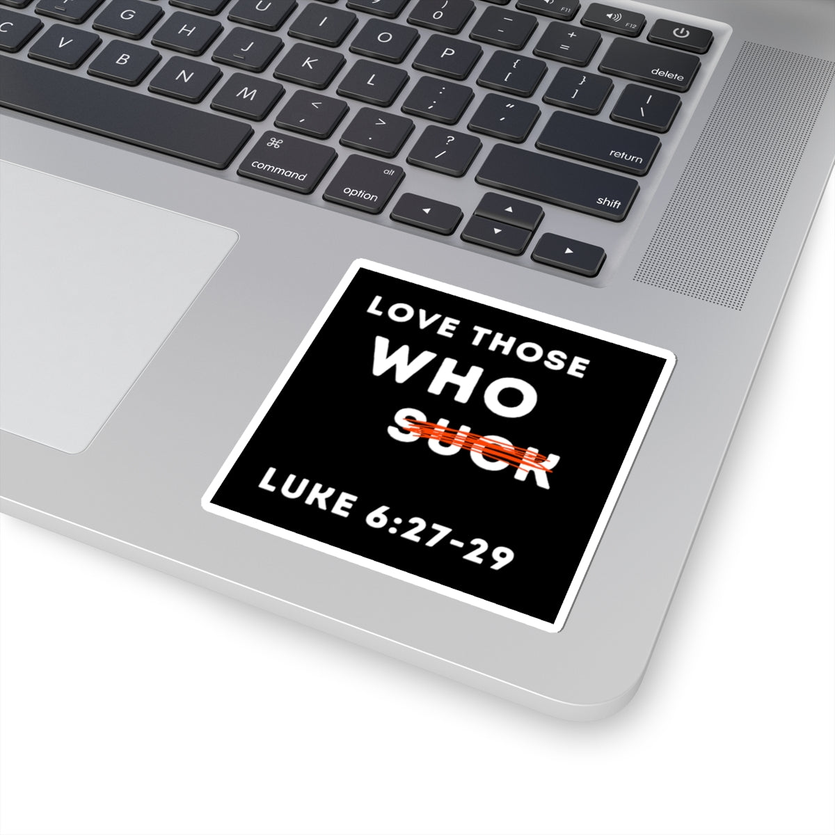 Kiss-Cut Sticker Set - Love Those Who Suck, Humorous Vinyl Decals, Laptop Stickers, Gift for Friends, Inspirational Decor