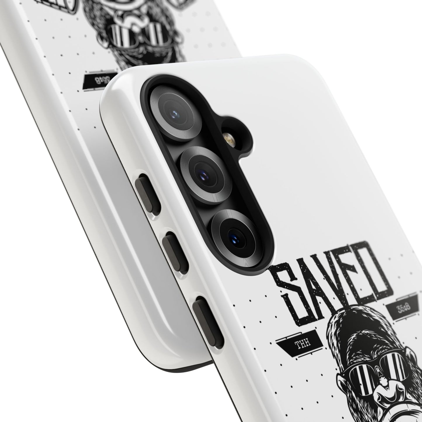 Tough Cases - Heavy Duty Phone Case for Fitness Lovers, Gym Accessories, Workout Gifts, Saved by Lift Design, Tough Armor