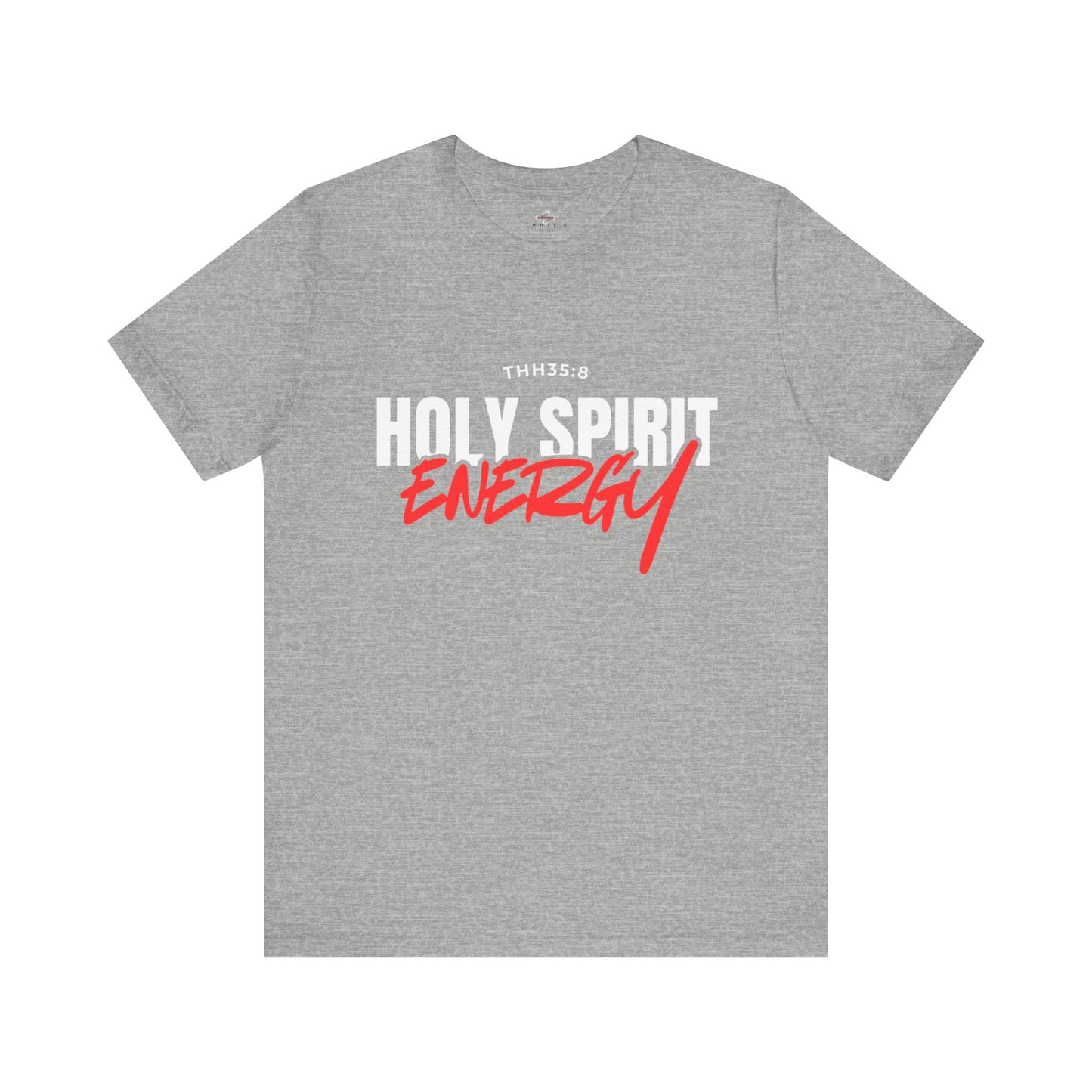 Holy Spirit Energy Tee | Faith-Inspired Unisex Jersey Tee, Christian Shirt for Everyday Wear, Spiritual Gift, Casual Outfit