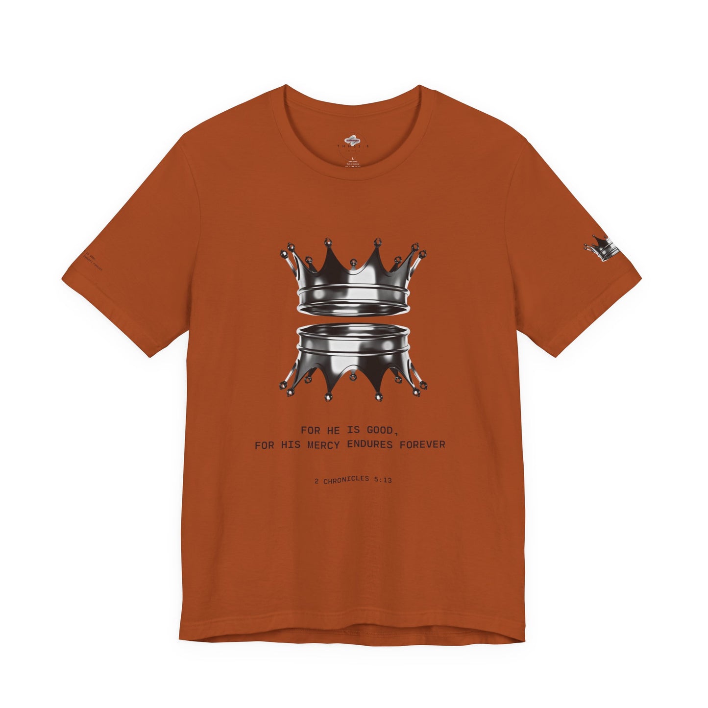 Crown Design Tee - Faith Inspired Shirt, Unisex T-Shirt, Casual Wear, Gift for Him/Her, Church Event Apparel