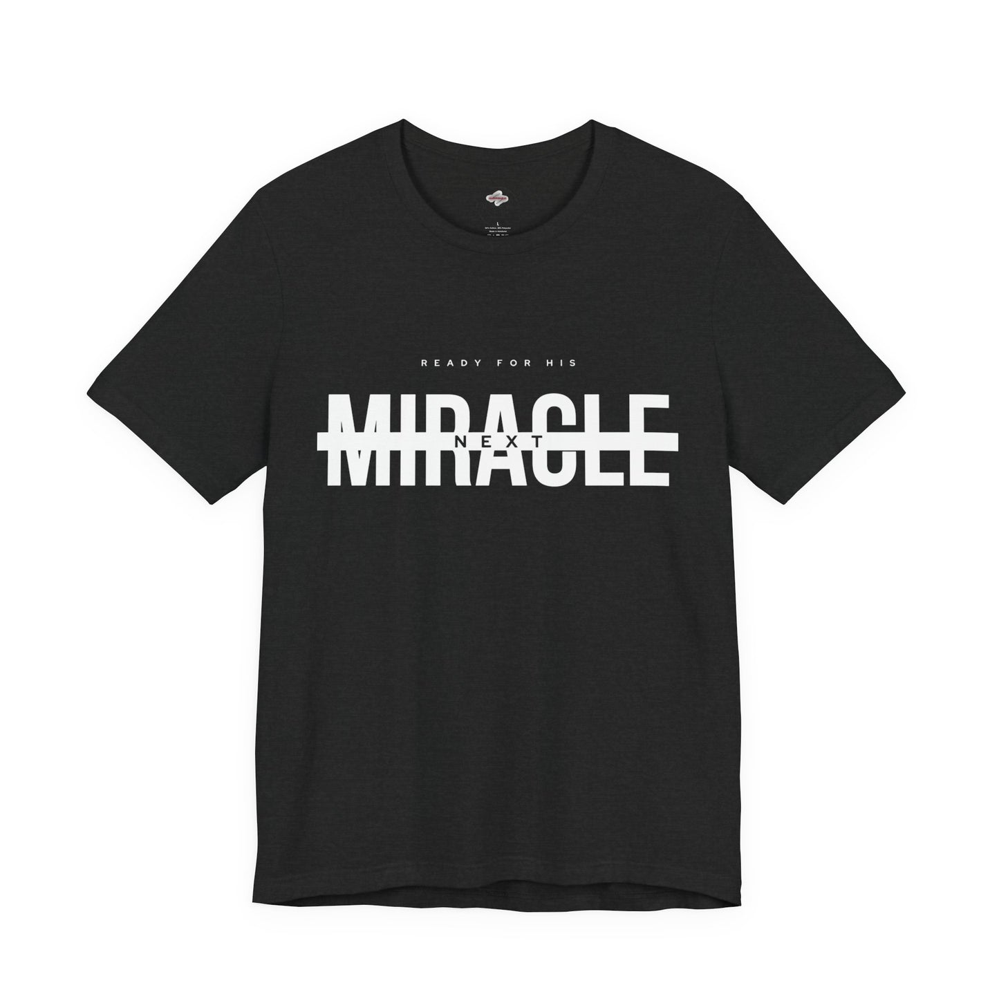 Miracle Unisex Jersey Tee, casual wear, gift for new parents, motivational shirt, soft fabric, everyday comfort