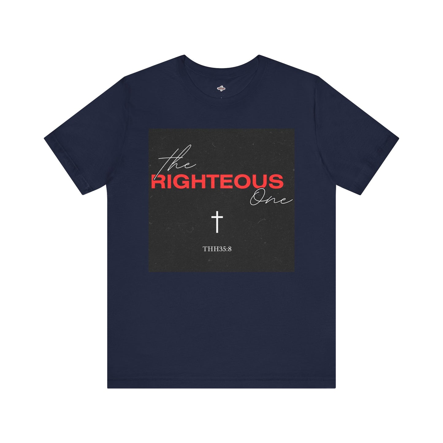 Faith-Inspired Unisex T-Shirt - The Righteous One Tee, Religious Apparel, Casual Wear, Christian Gift, Daily Motivation