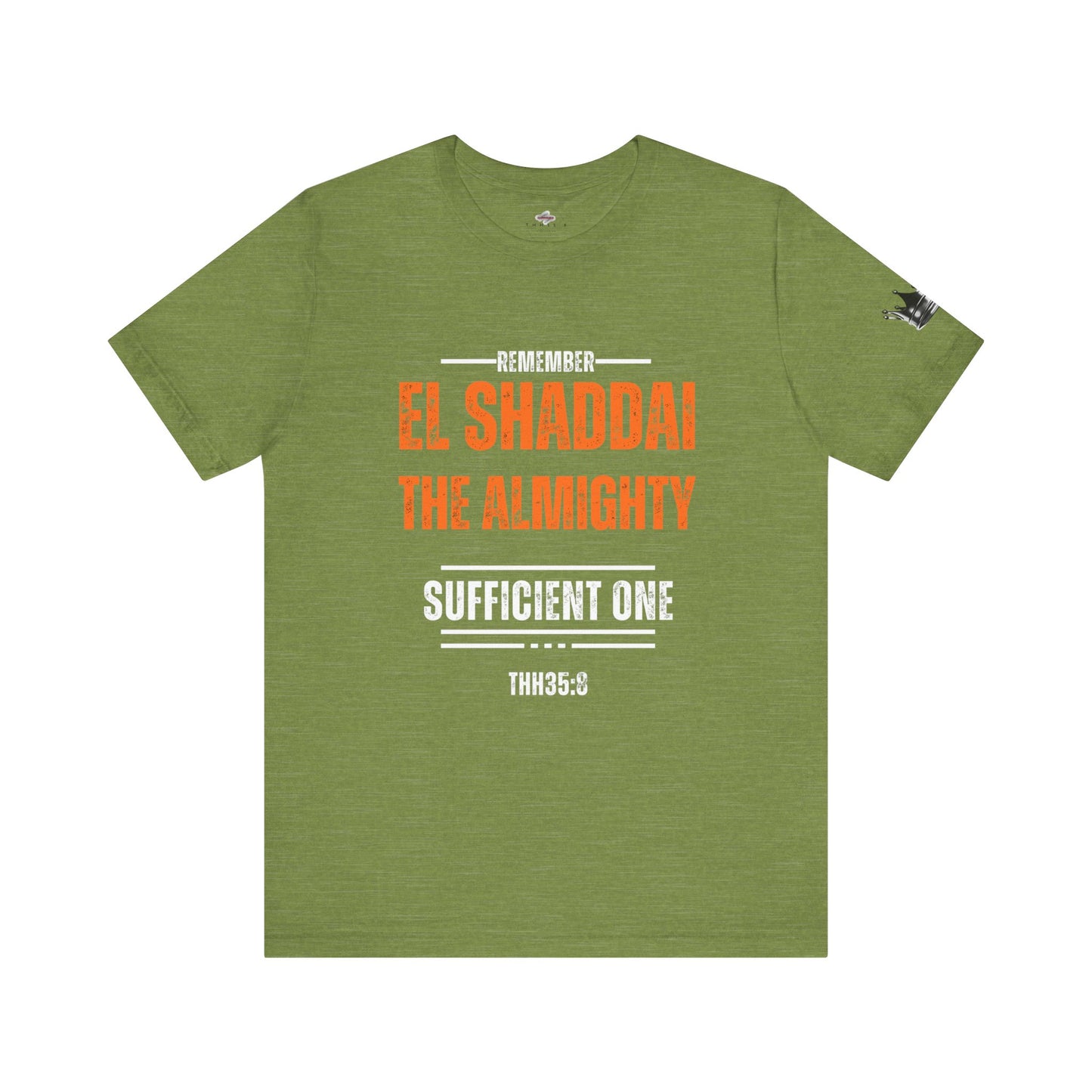 Faith-Inspired Graphic Tee - Remember El Shaddai, Christian Apparel, Inspirational T-Shirt, Spiritual Gift, Unisex Casual Wear
