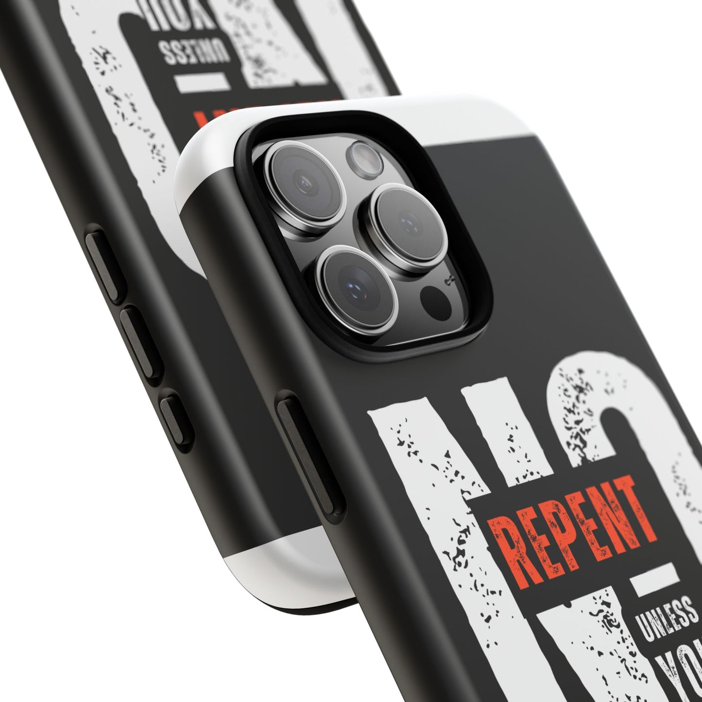 Repent Phone Case, Tough Phone Cover, Christian Gift, Scripture Phone Protector, Faith-Based Tech Accessory