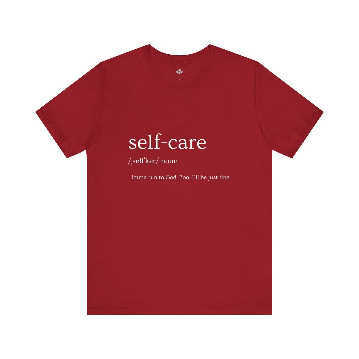 Self-Care Unisex Tee, Inspirational Shirt, Self-Love Gift, Motivational T-Shirt, Relaxation Wear, Wellness Apparel