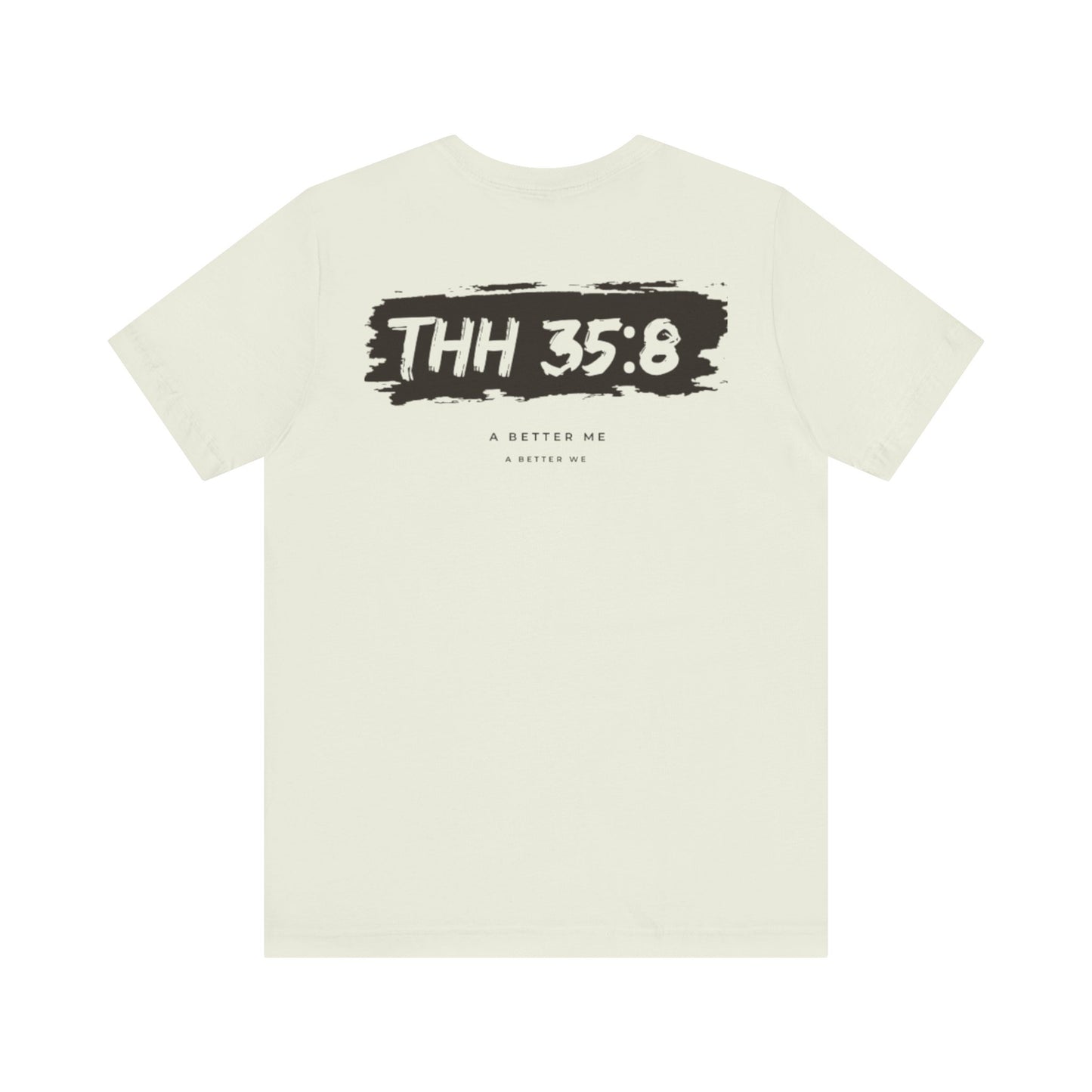 Inspirational Graphic Tee, Motivational T-Shirt, Faith-Based Apparel, Casual Streetwear, Unisex Tight Fit Tee