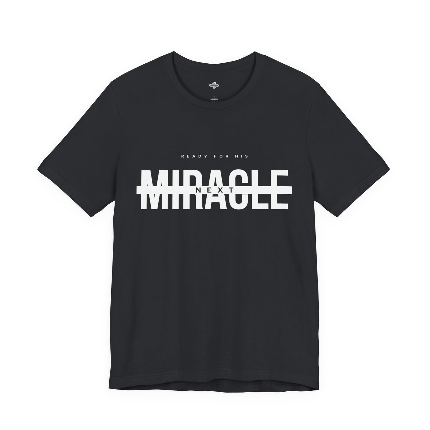 Miracle Unisex Jersey Tee, casual wear, gift for new parents, motivational shirt, soft fabric, everyday comfort